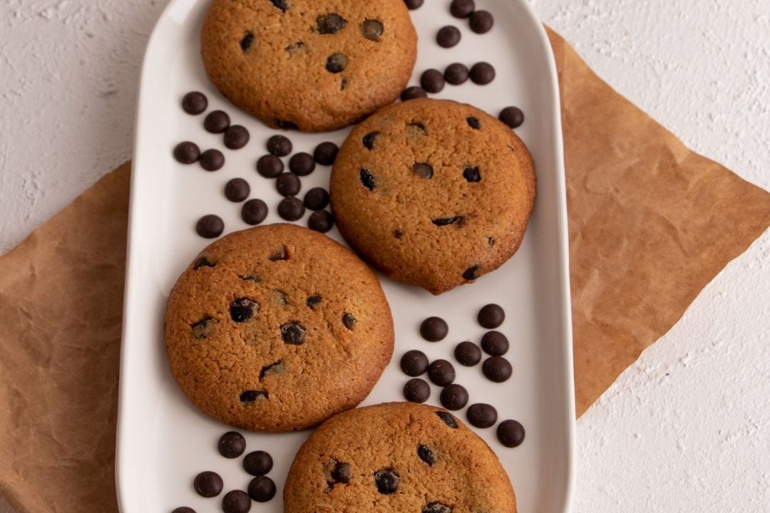 Çikolatalı Siyez Kurabiyesi (Cookie) - 3 adet