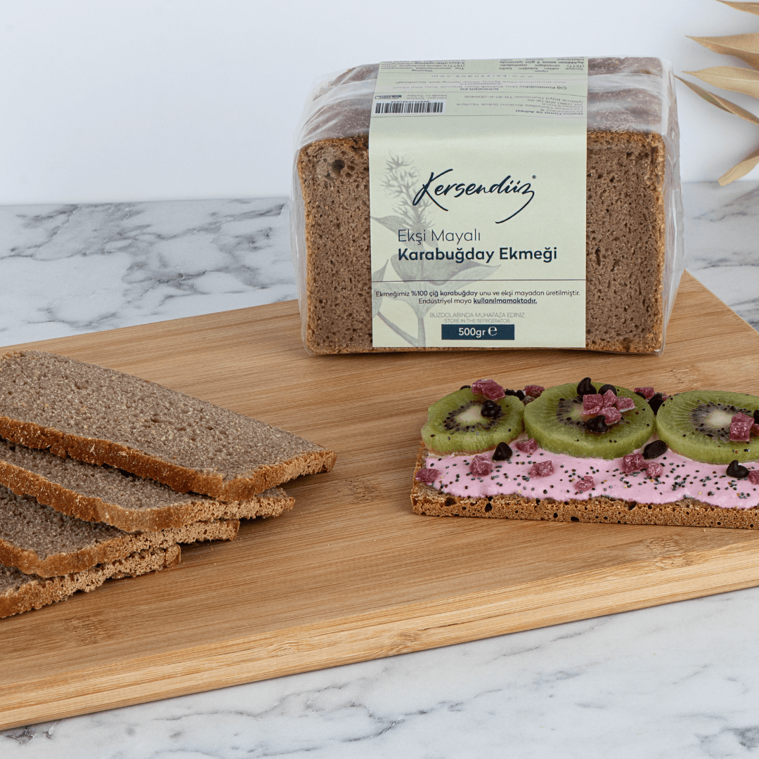 Glutensiz Karabuğday Ekşi Mayalı Ekmek - 500gr