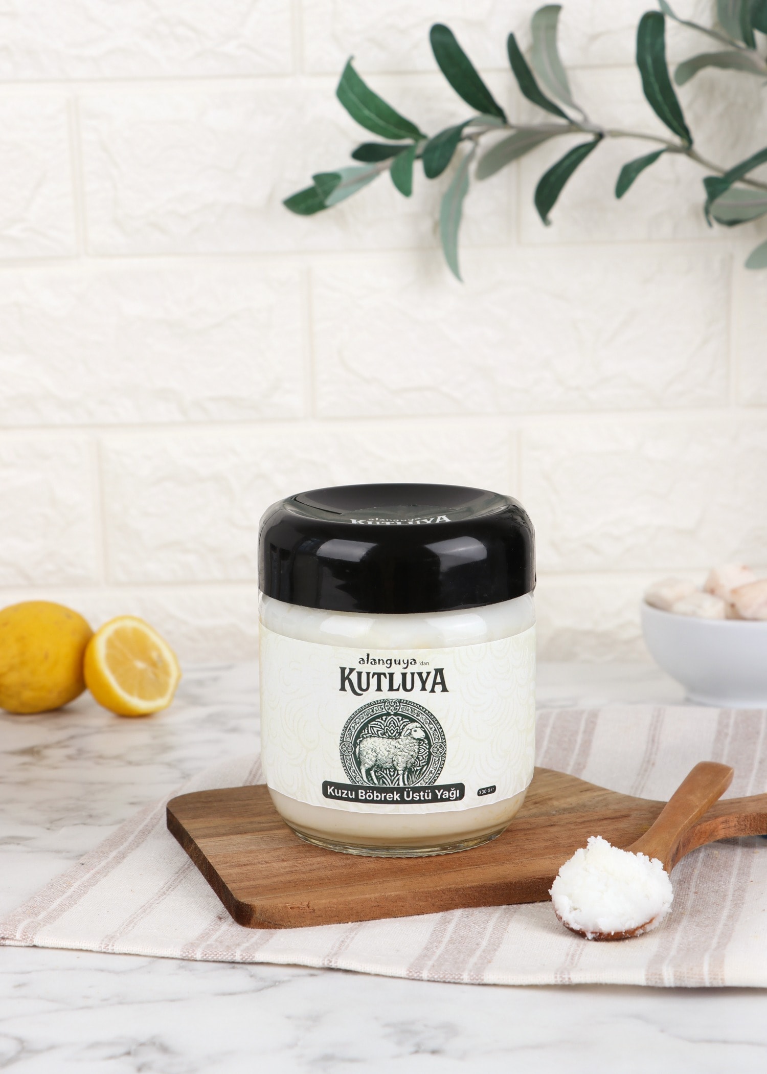 Kutluya Kuzu Böbrek Üstü Yağı  330 g