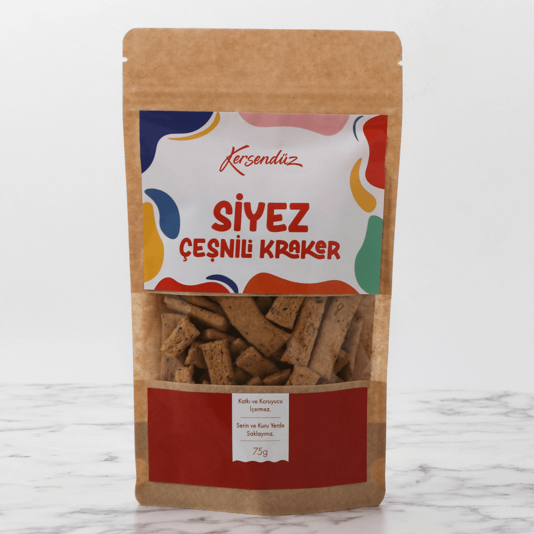 Siyez Çeşnili Kraker - 75 g