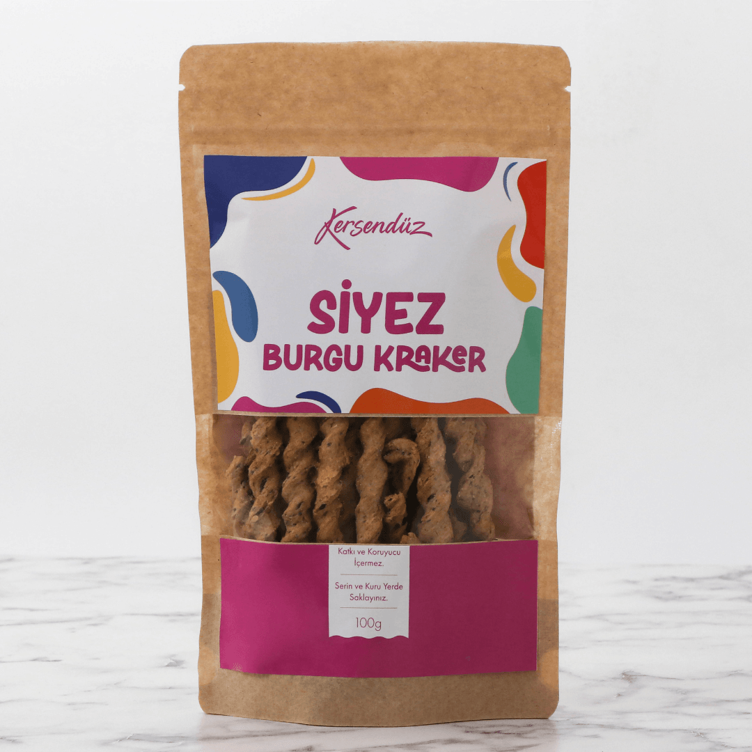 Siyez Burgu Kraker - 100 g