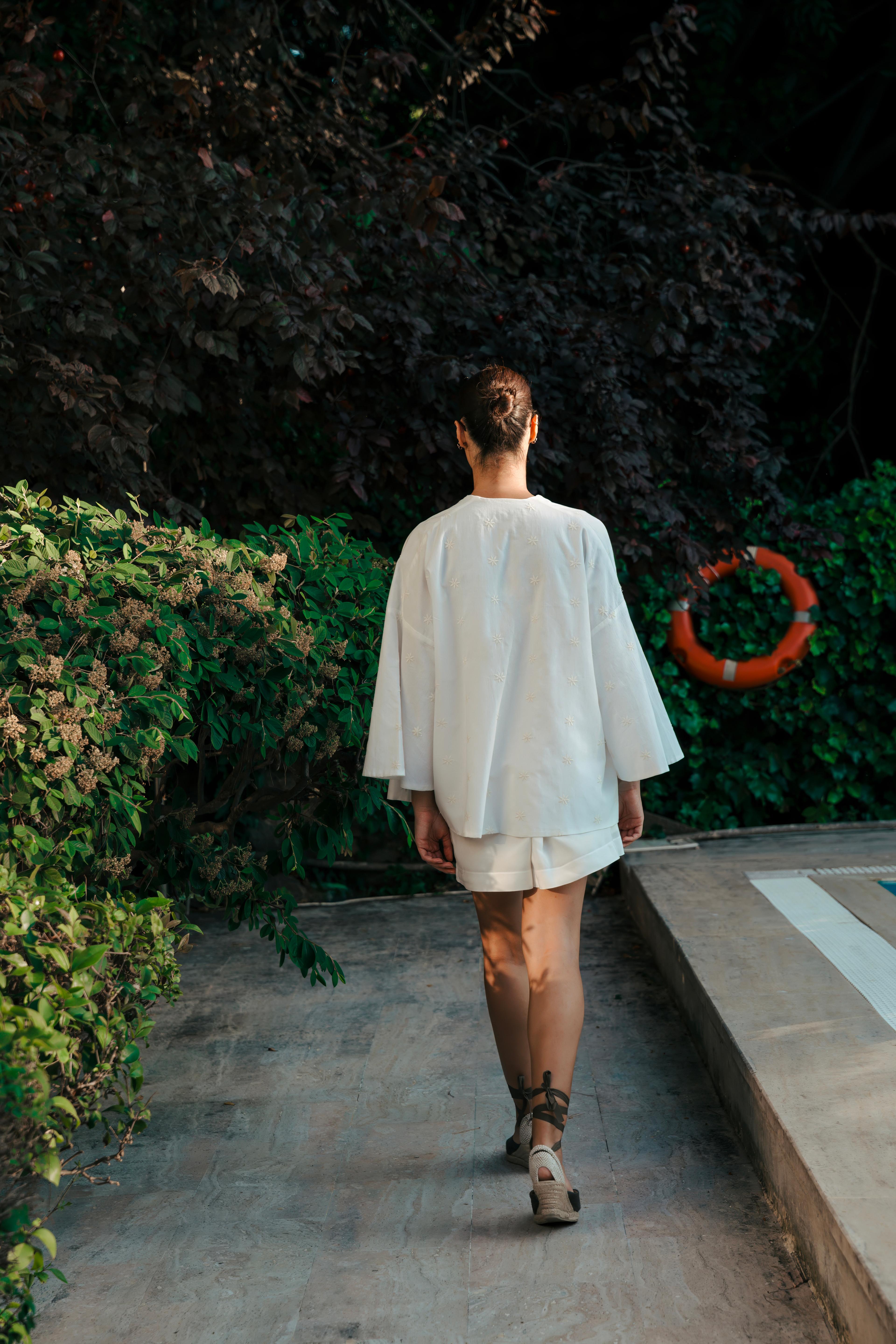 Eos Mini Kimono in Linen