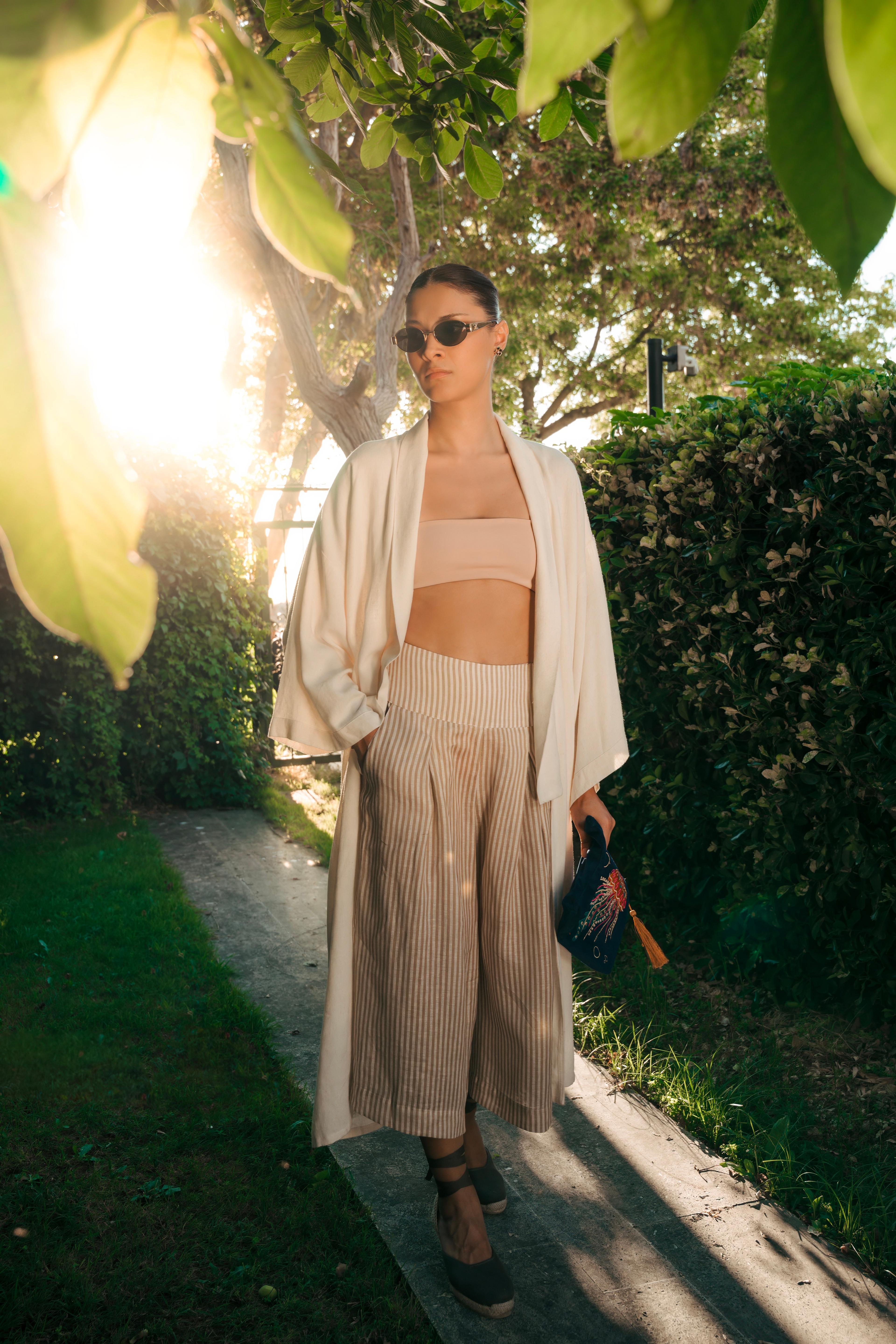 Maxi Kimono in Linen