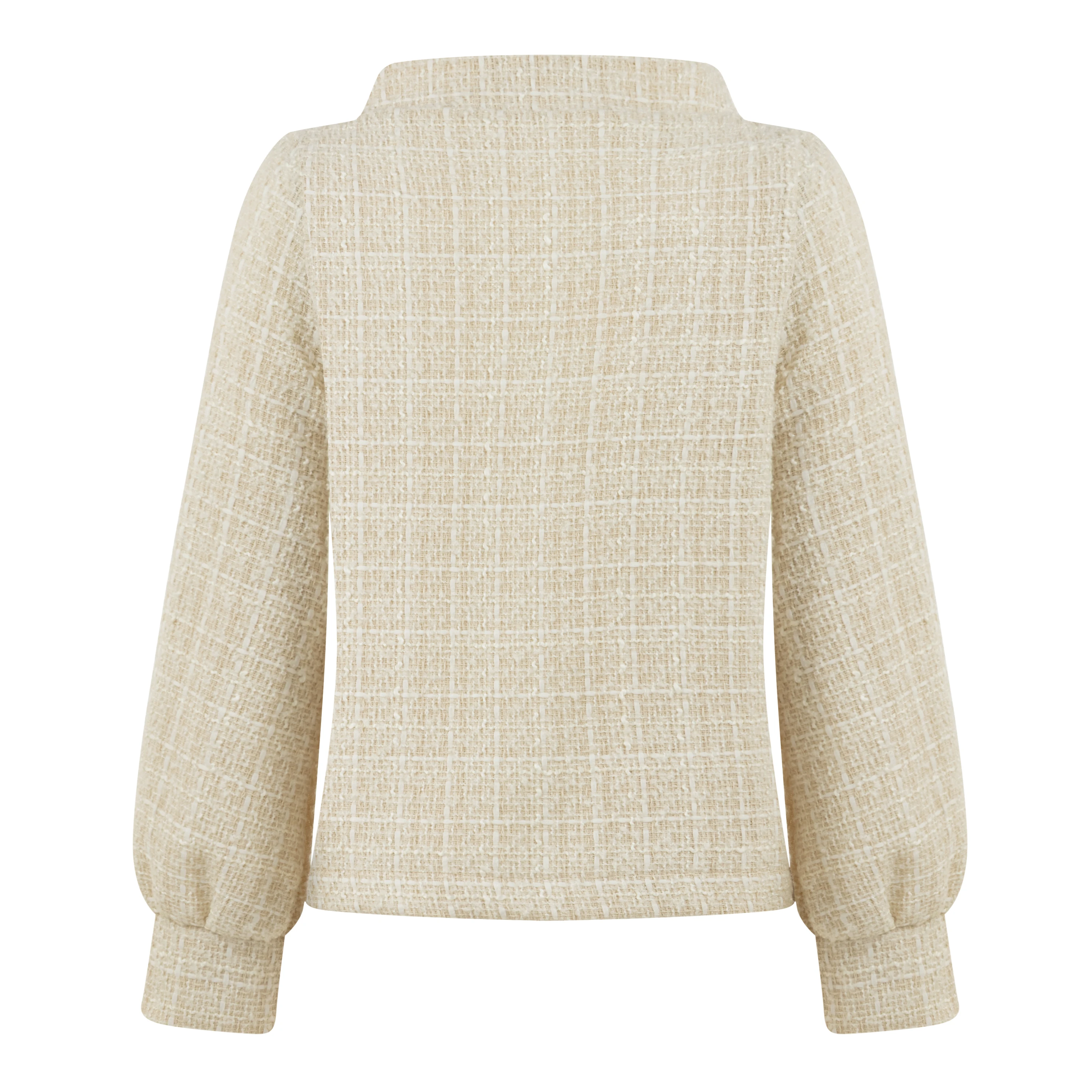Tweed Bluz, Krem