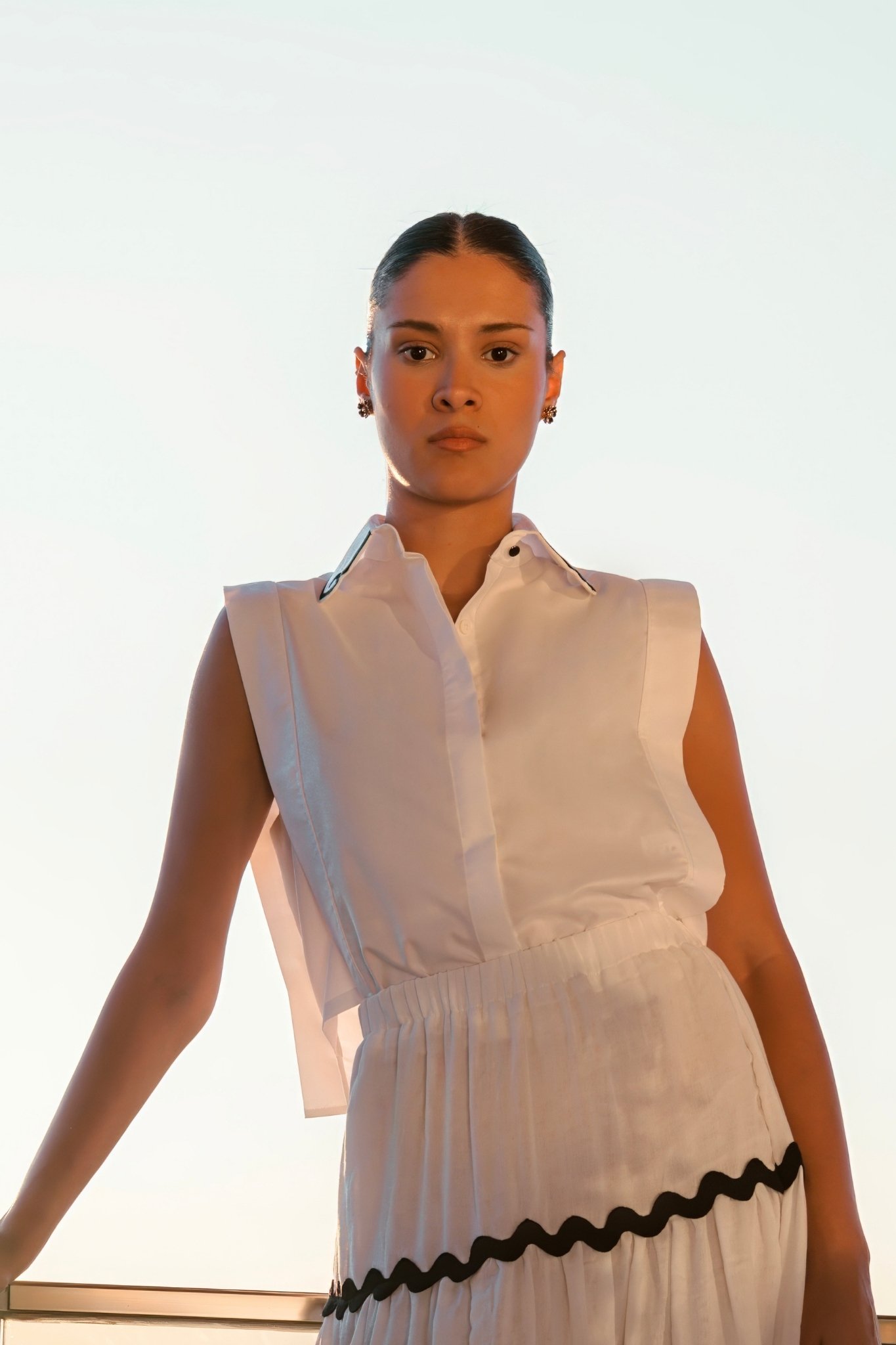 Polymnia Collar in Silk