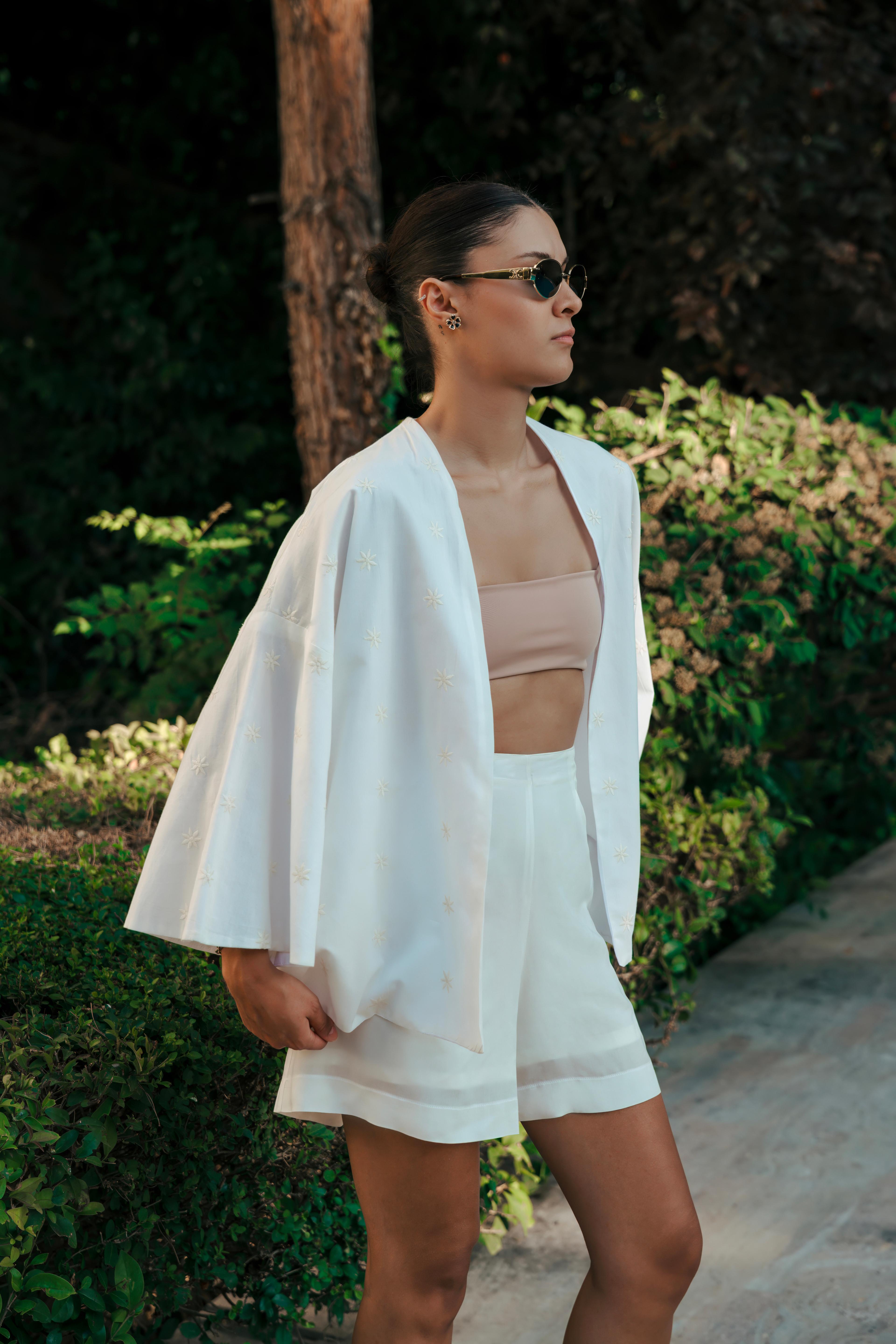 Eos Mini Kimono in Linen