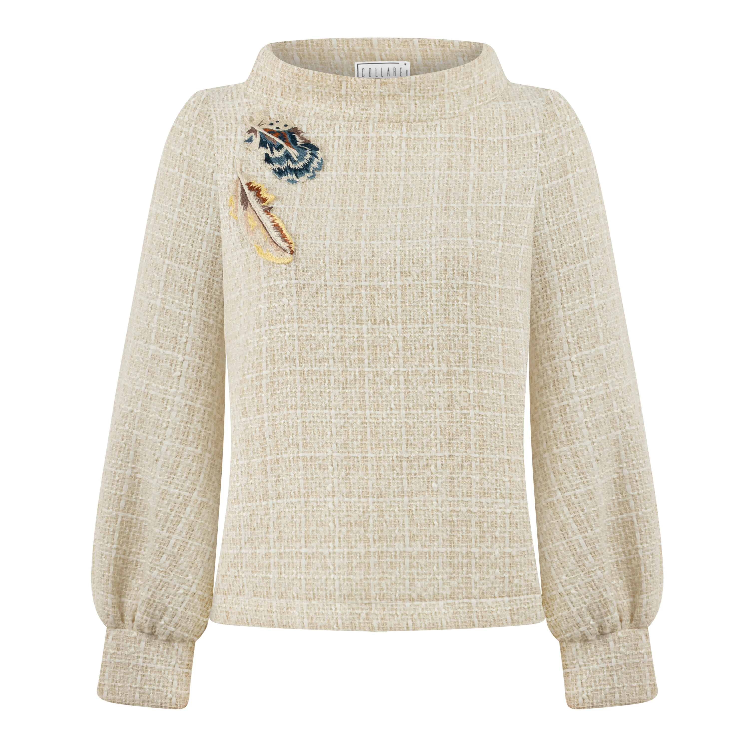 Tweed Bluz, Krem