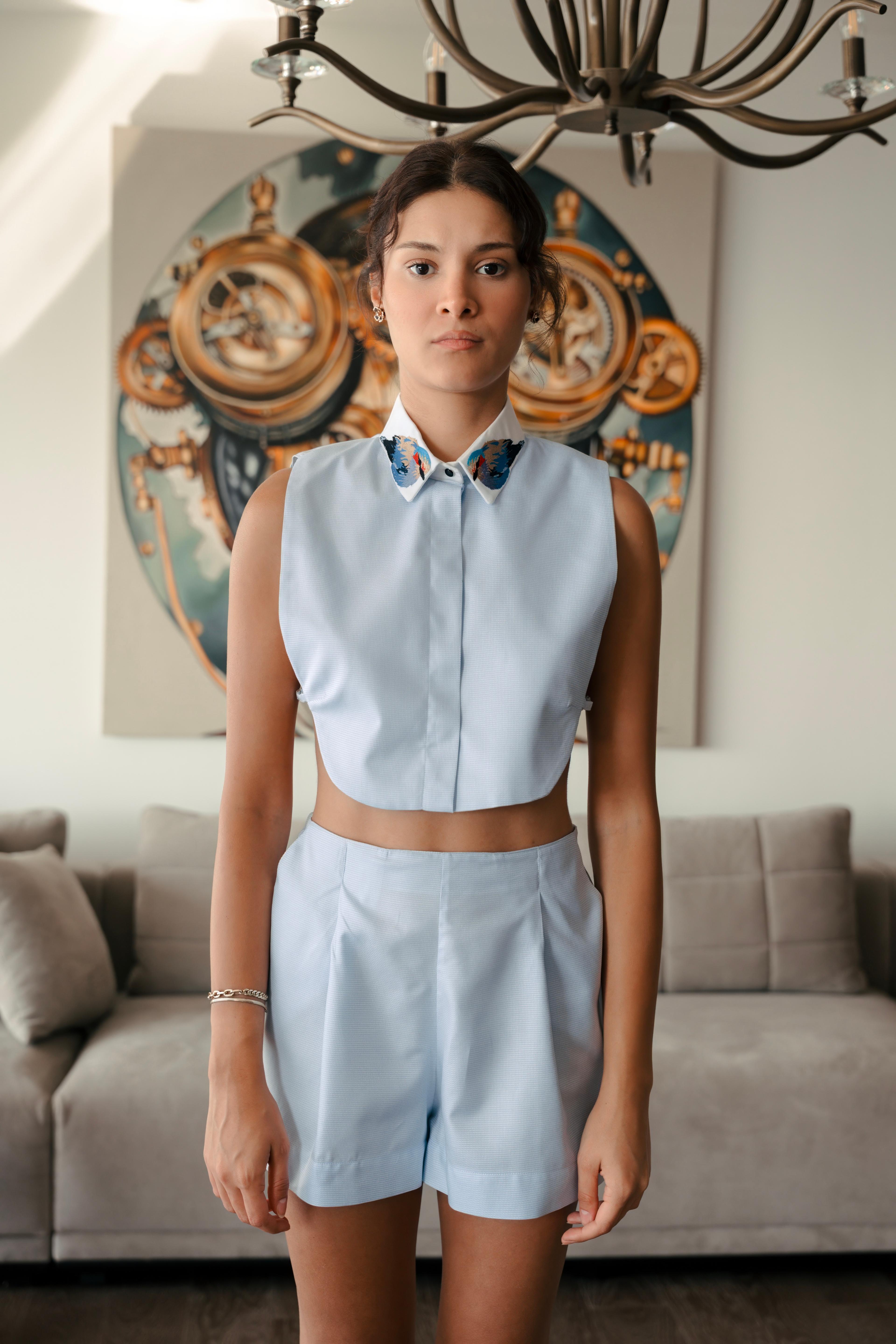 Blue Bird Collar