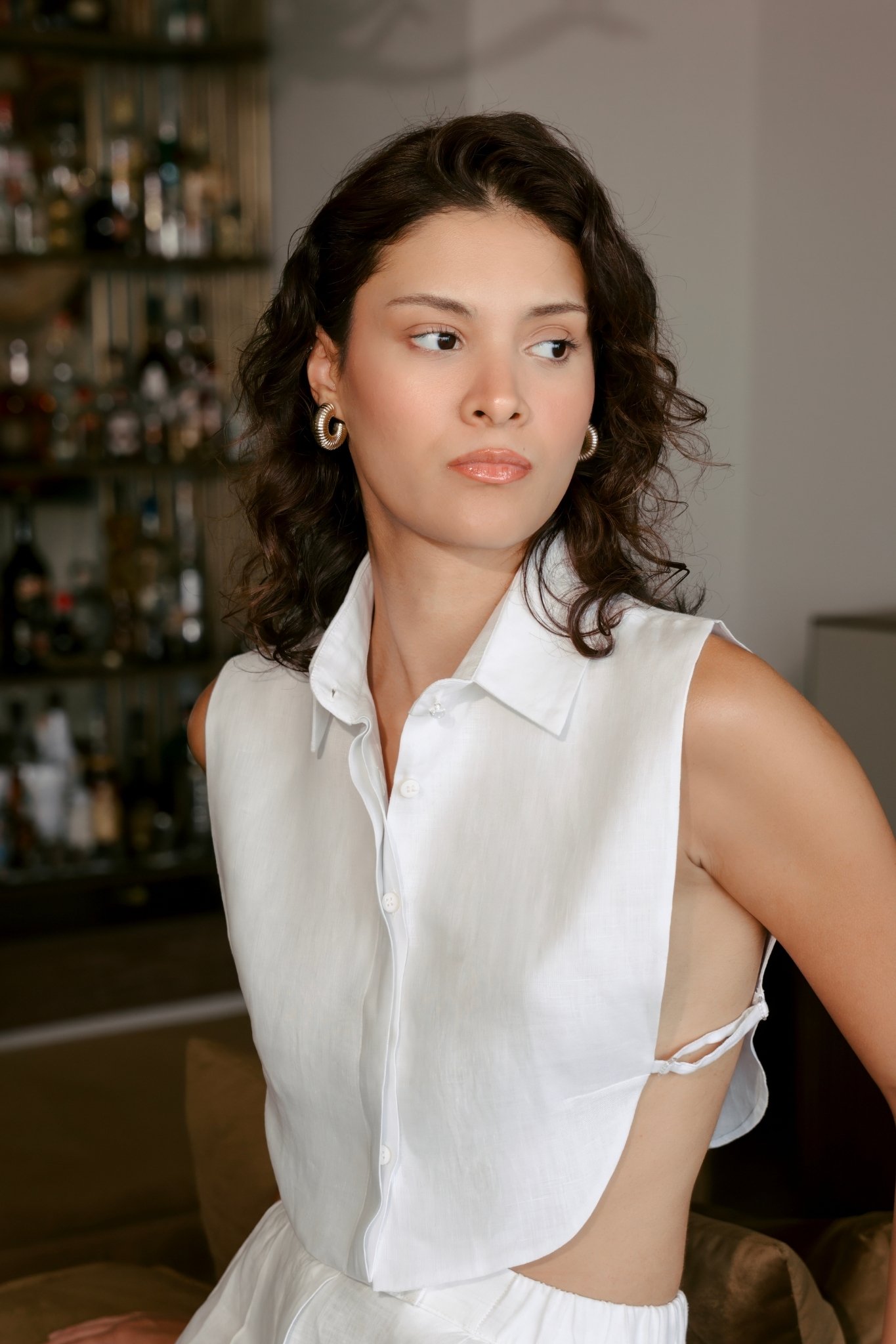 Basic Collar in Linen