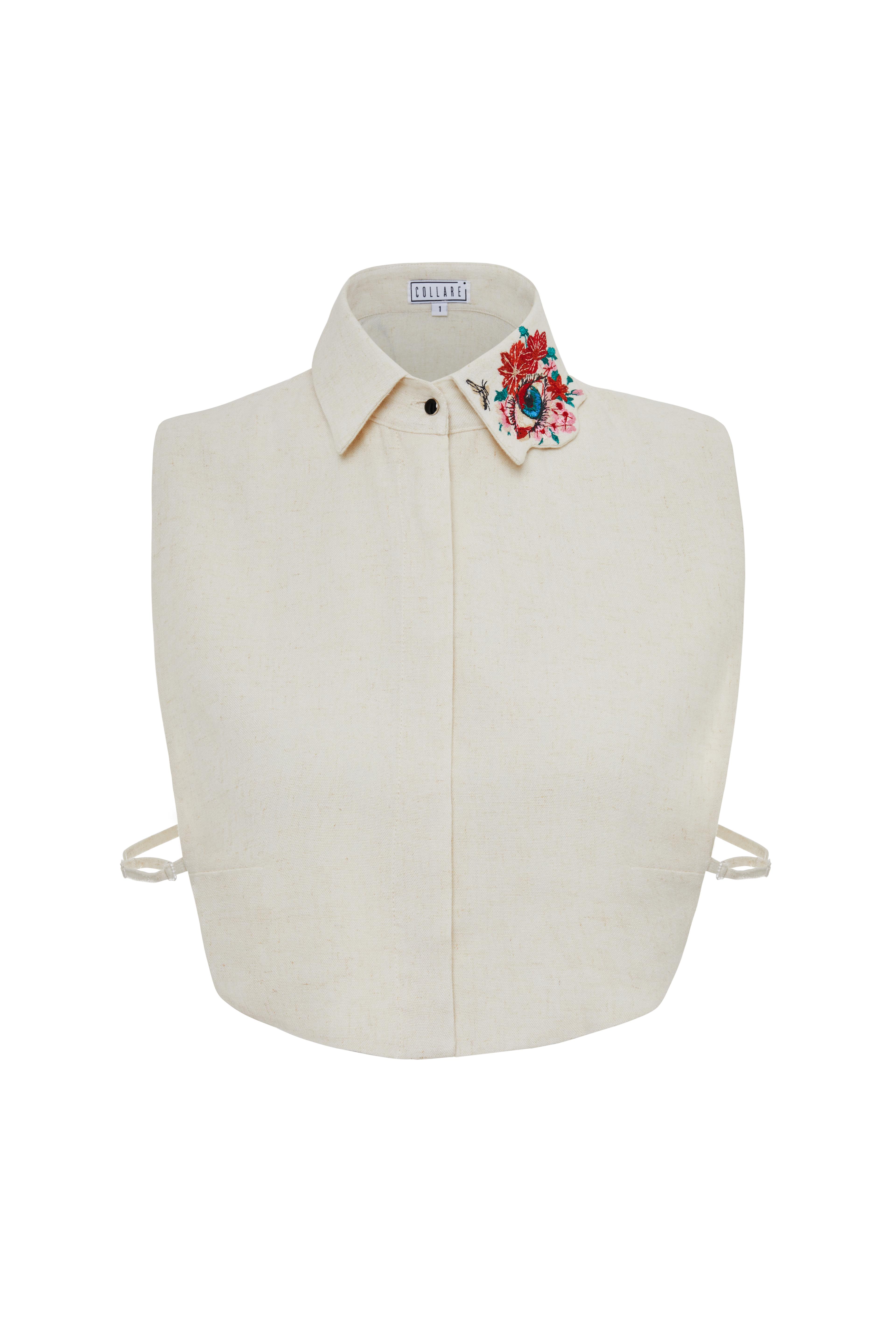 Eye Collar in Linen