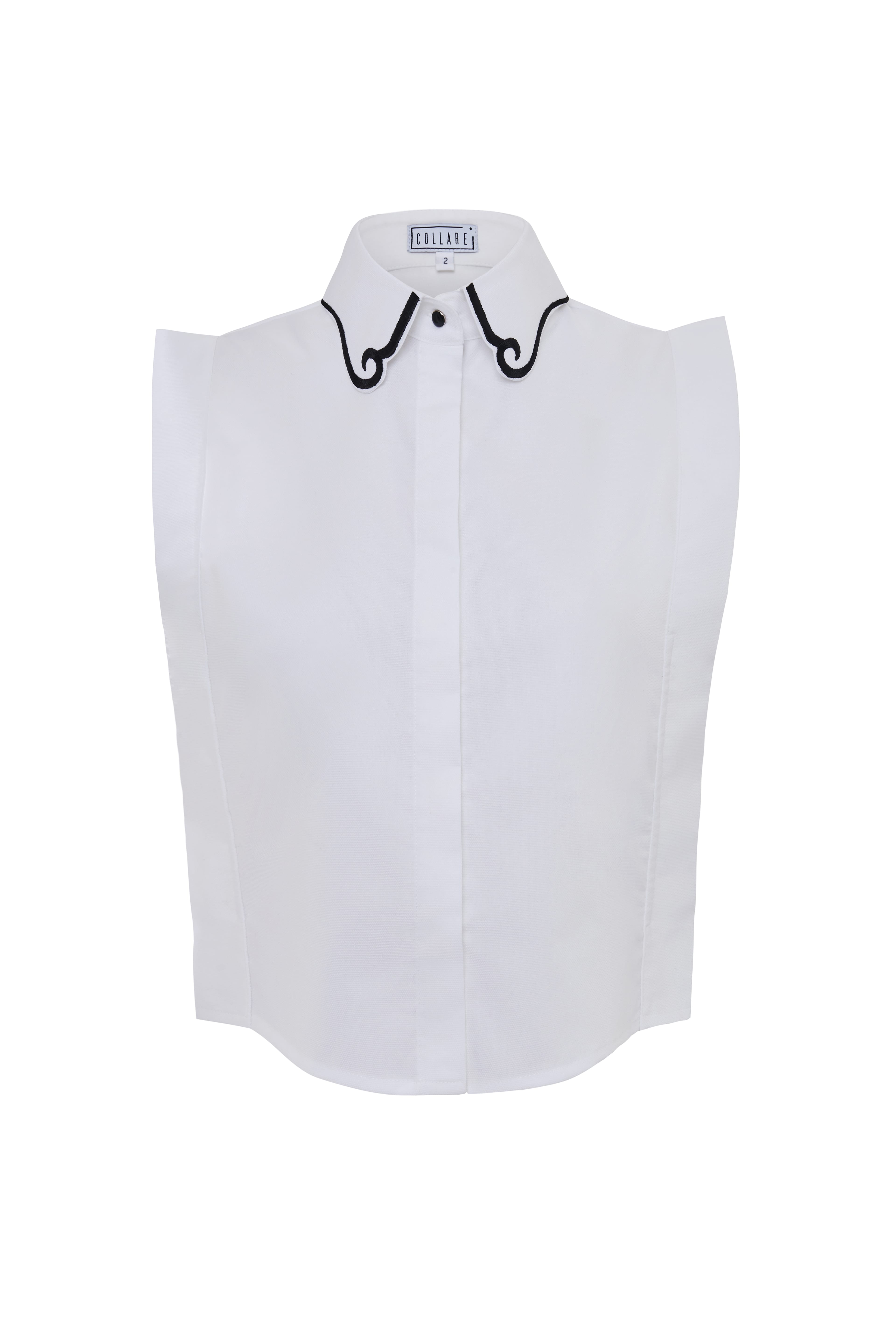 Line Kolsuz Gömlek, Siyah