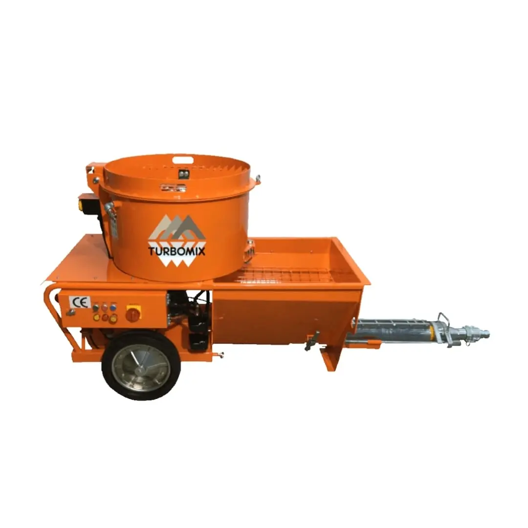 Turbomix 50 Kara Sıva Makinesi