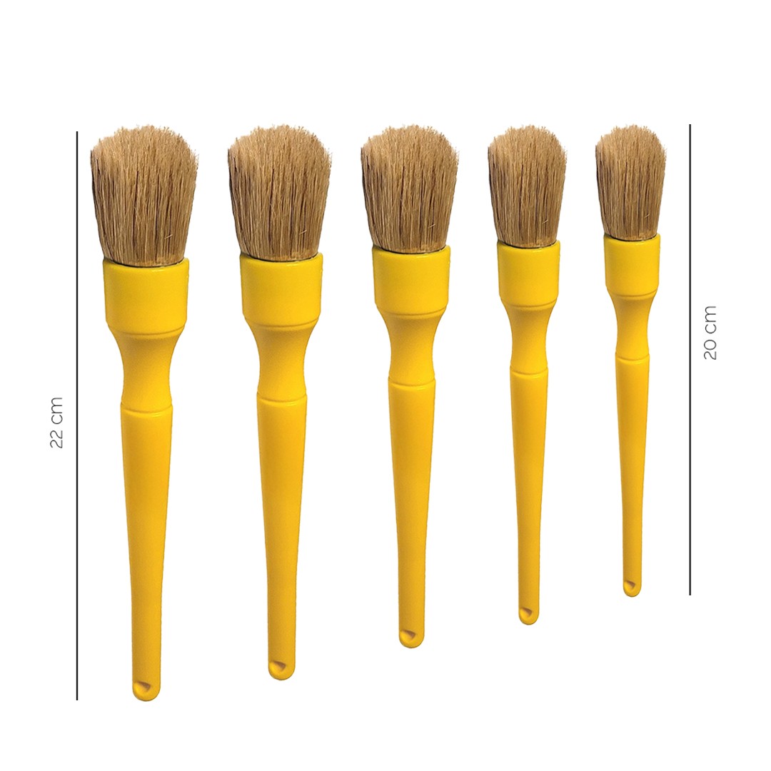 no.5 Detail Brush │ Detaylı Temizlik Fırçası [ Hakiki Kıl ]