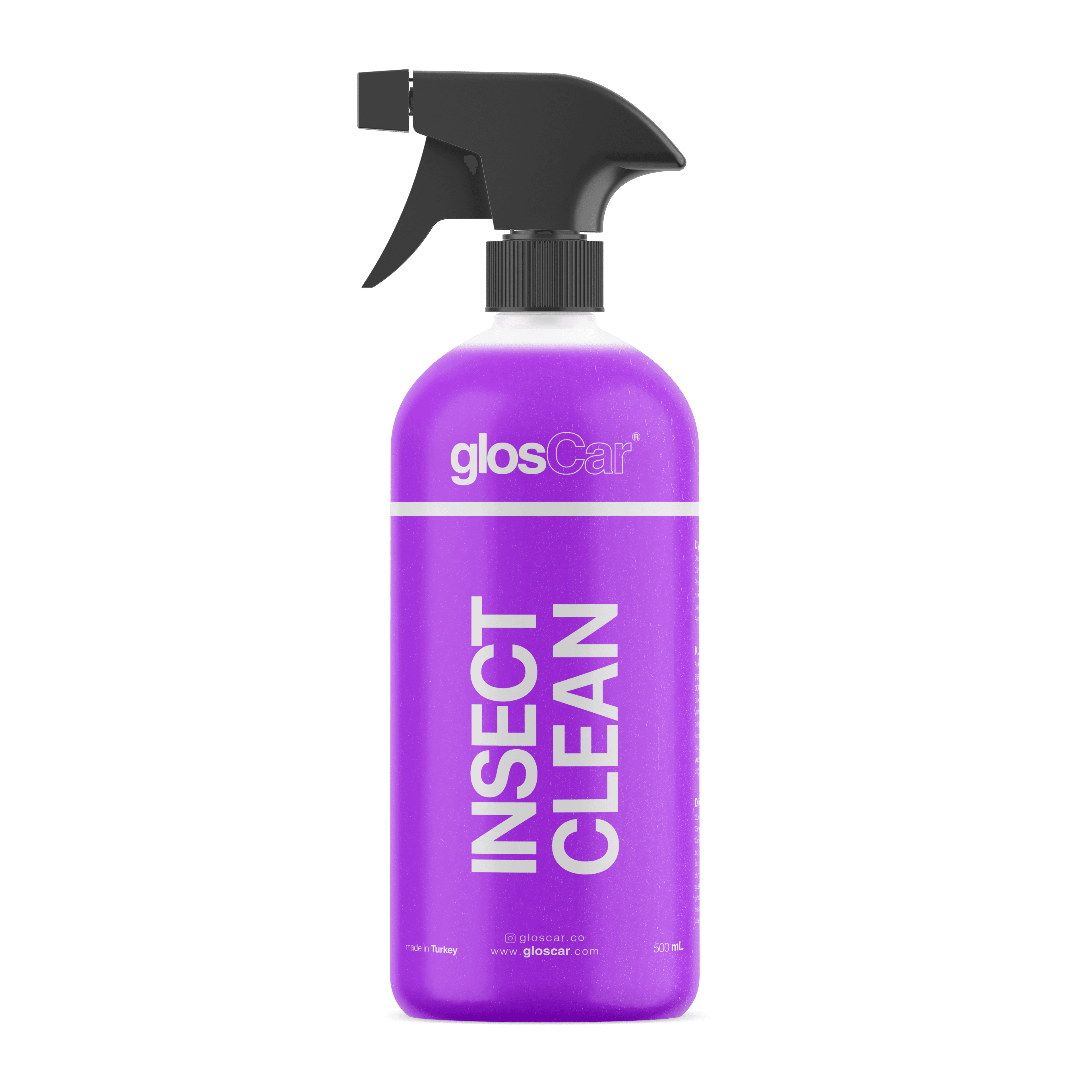 glosCar - Insect Clean │ Kuş Pisliği & Sinek Temizleyici Sıvı 500mL