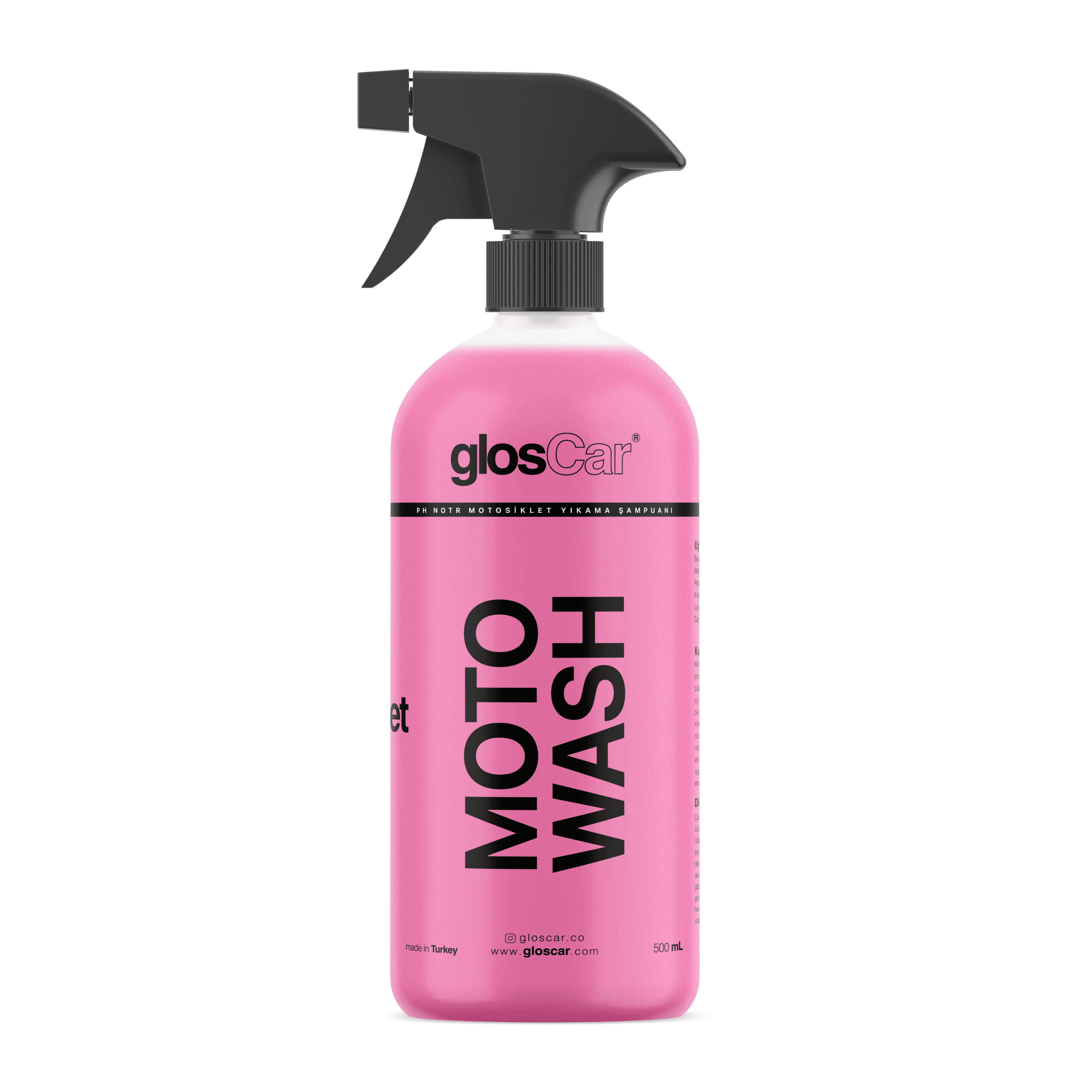 glosCar - Moto Wash │ Motorsiklet Yıkama Şampuanı 500mL