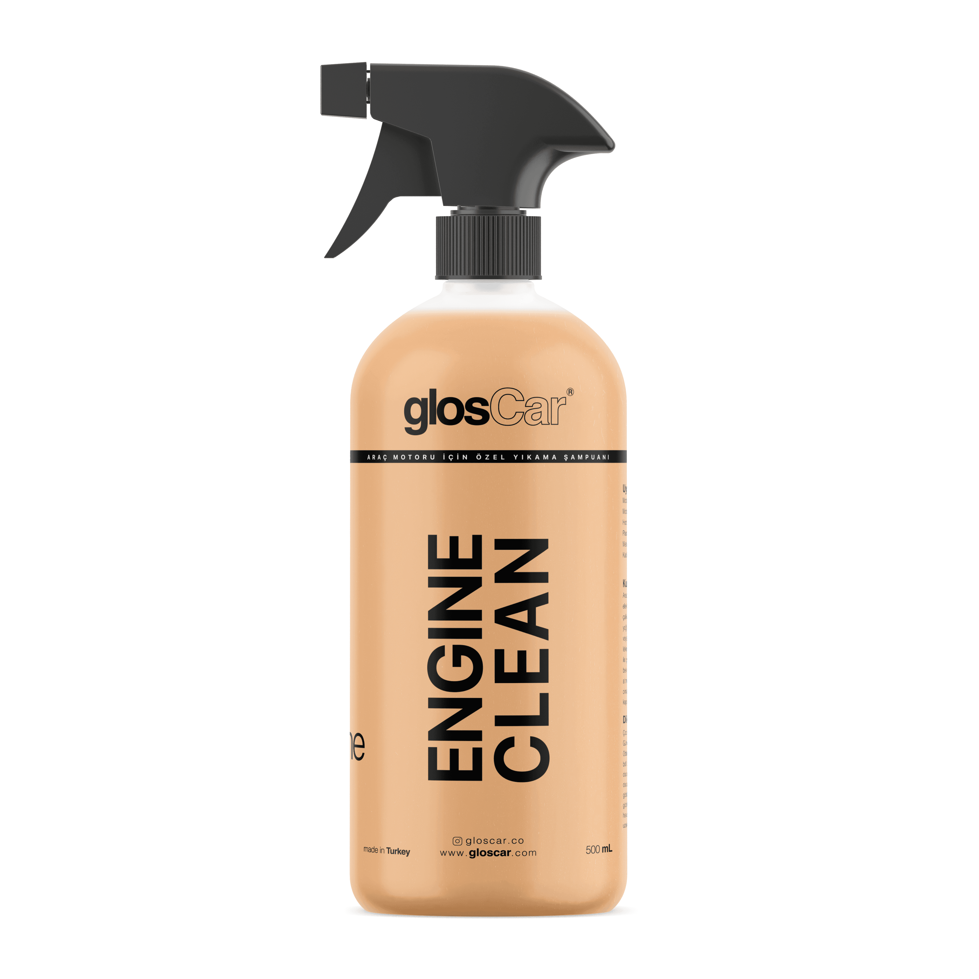 glosCar - Engine Clean │ Motor Temizleme Şampuanı 500mL