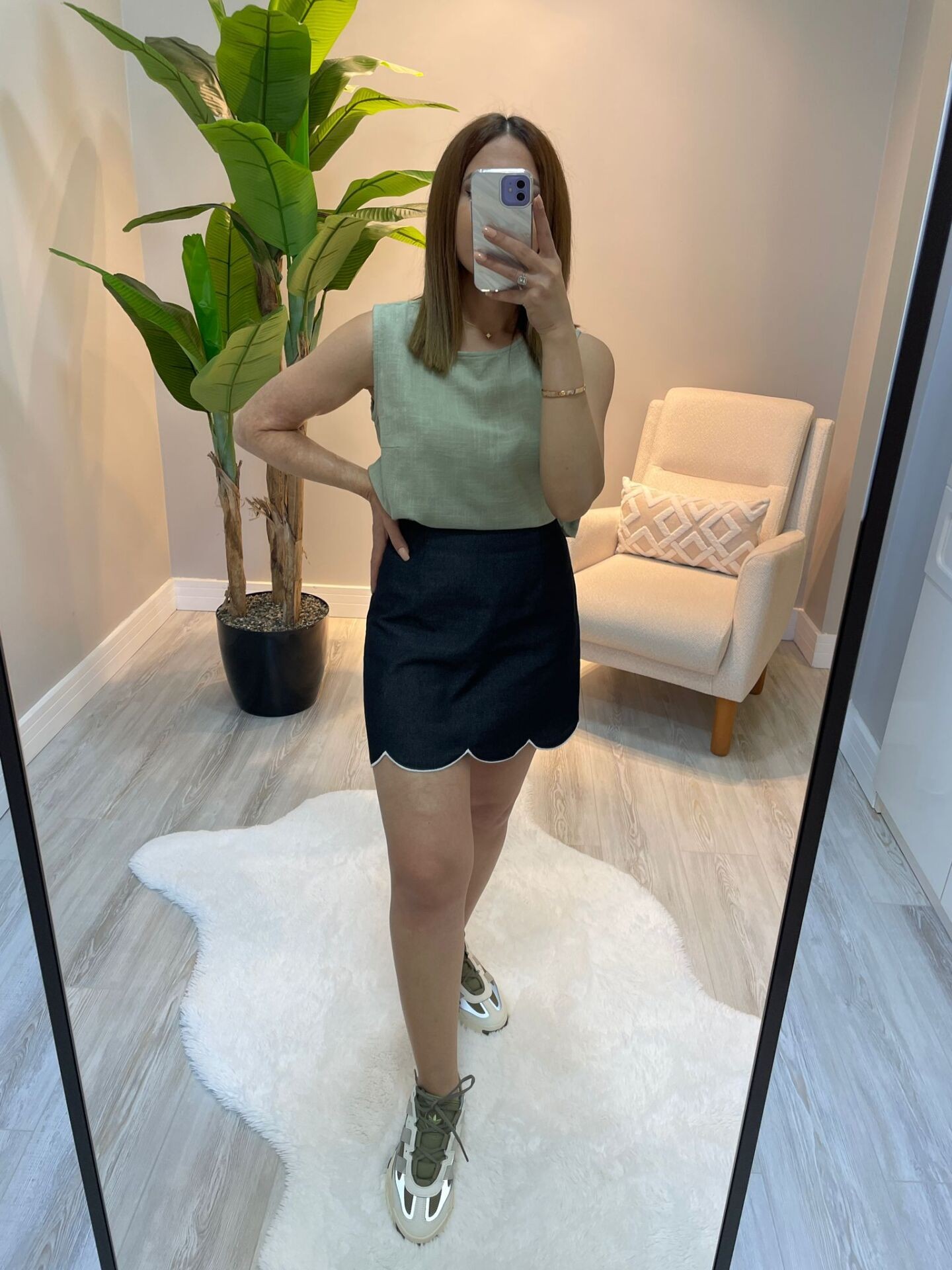 Linen Touch Kadın Yazlık Keten Kolsuz Bluz