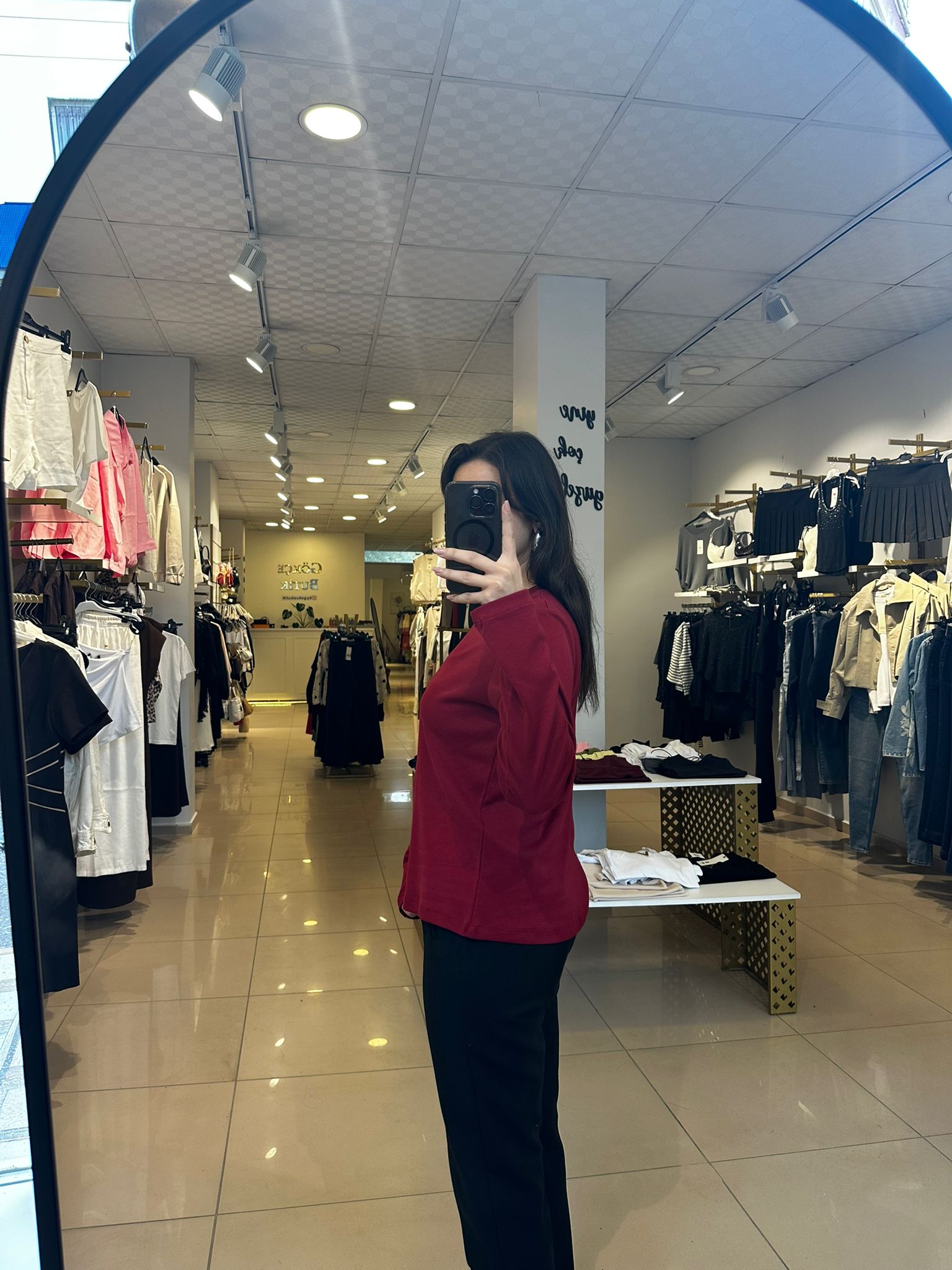 Basic Bordo Sweatshirt