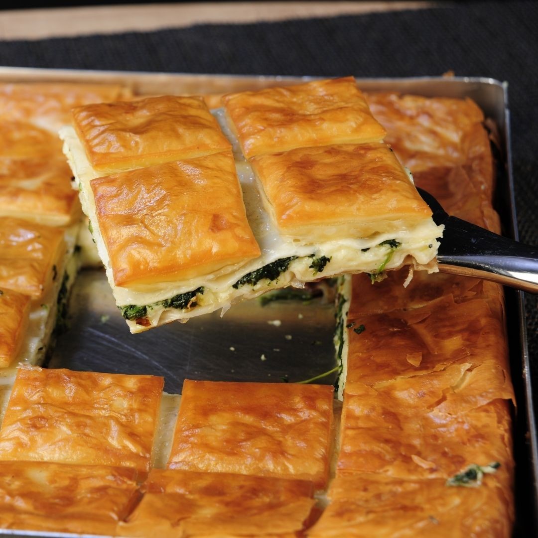 Ispanak Kaşarlı Adana Akışkanlı Börek