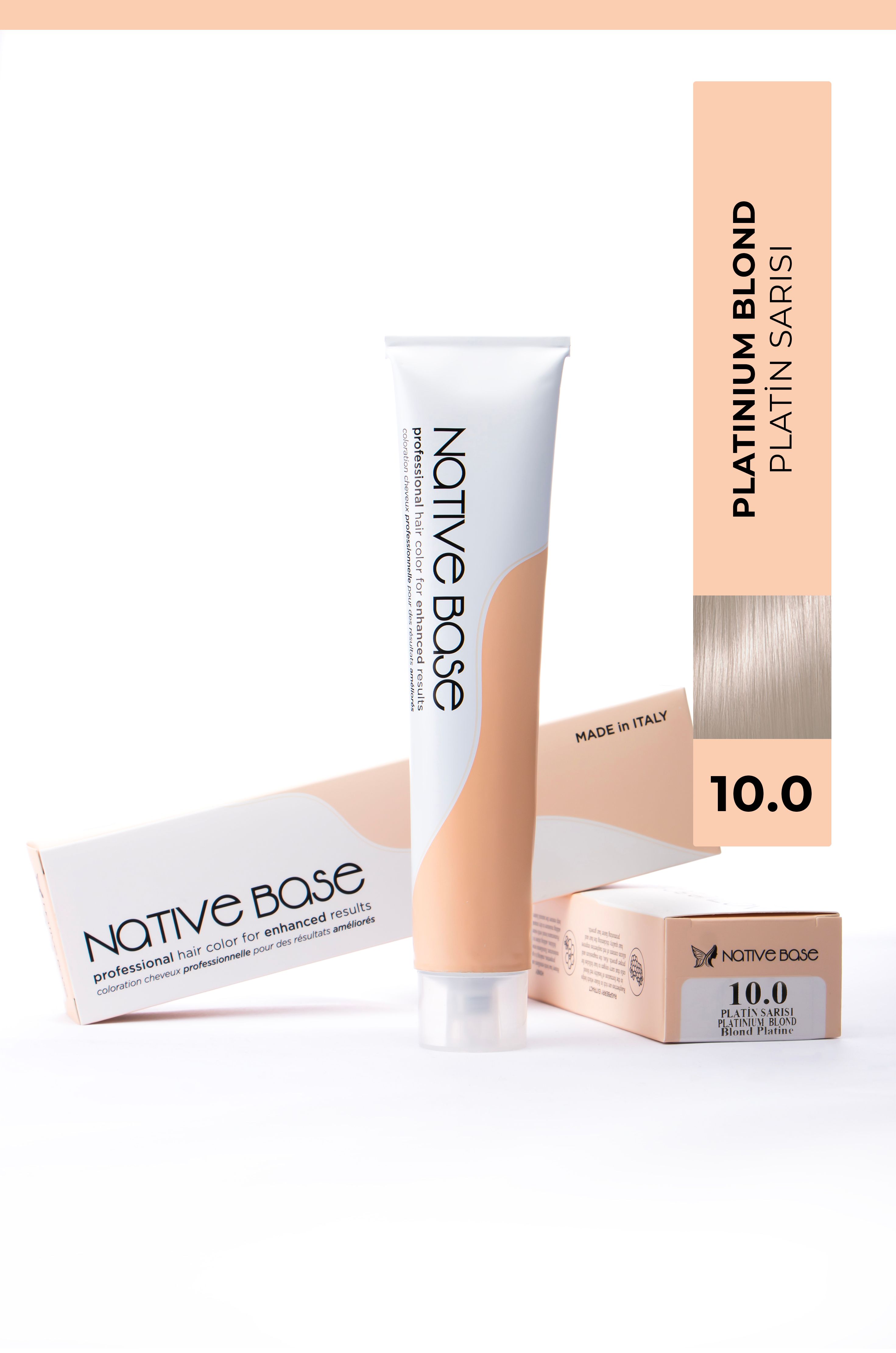 SAÇ BOYASI 10.0 PLATİN SARI 100 ML