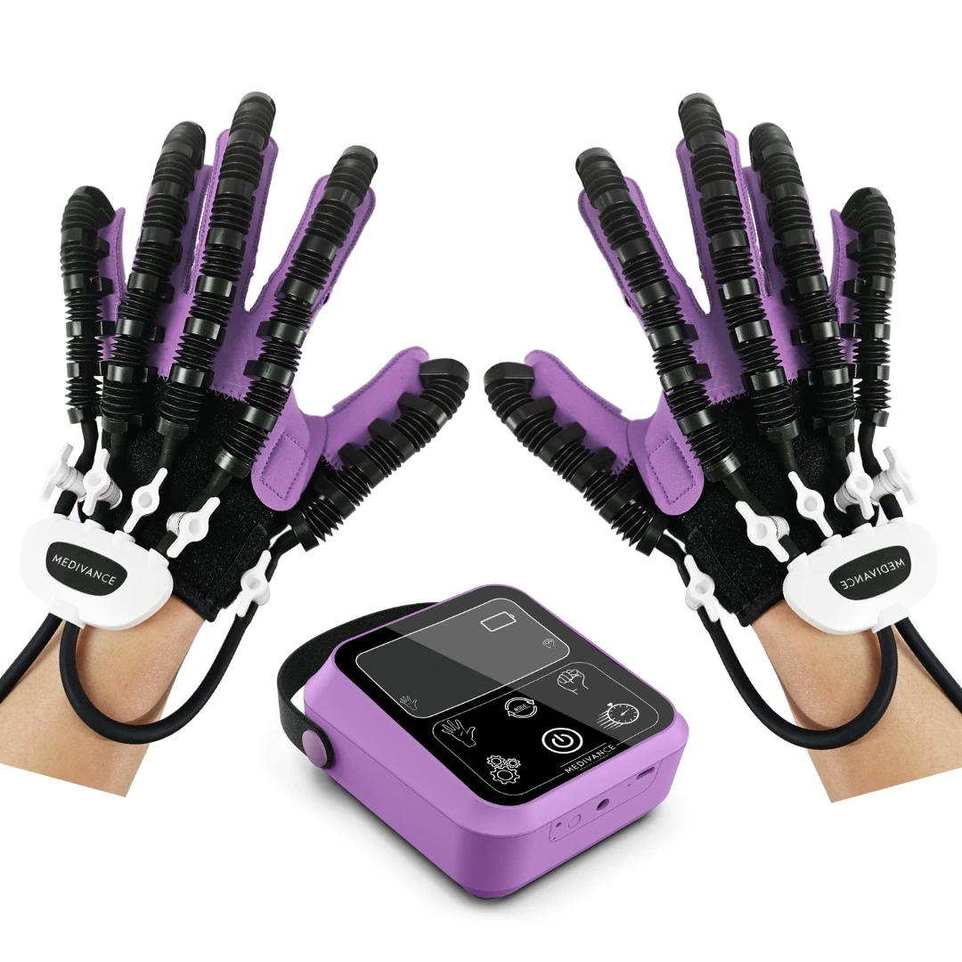 MEDİVANCE (SAĞ VE SOL ELDİVEN)El Ve Parmak Rehabilitasyon Robot Eldiveni – Inme Ve Fizik Tedavi Egzersiz Cihazı