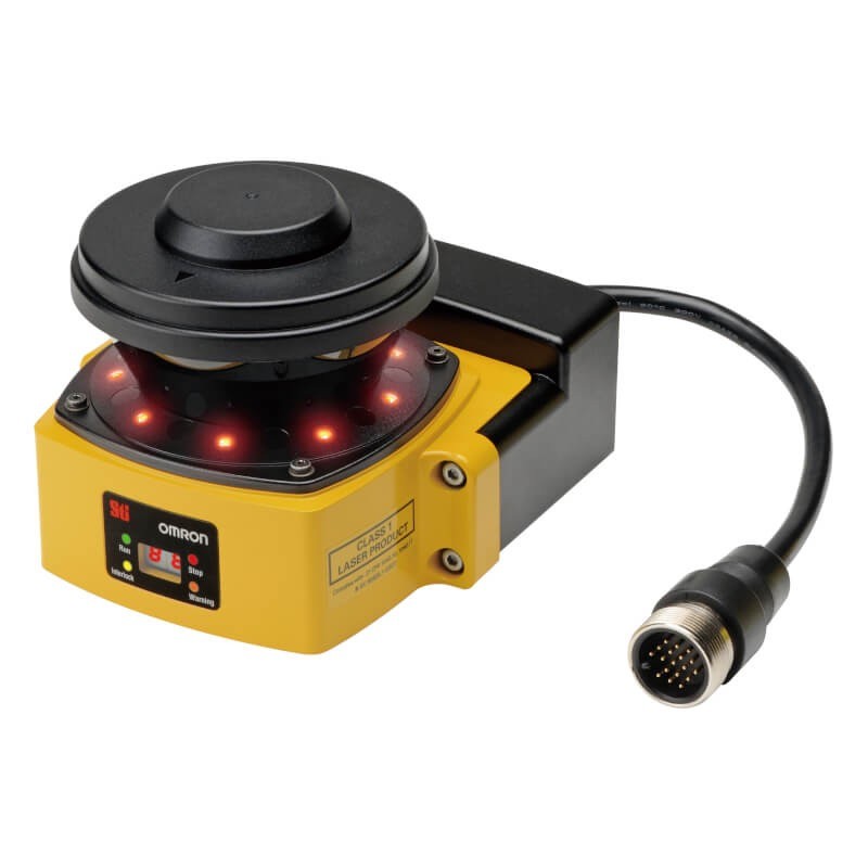 Safety laser scanner power and I/O cable, 20m  OS32C-CBL-20M