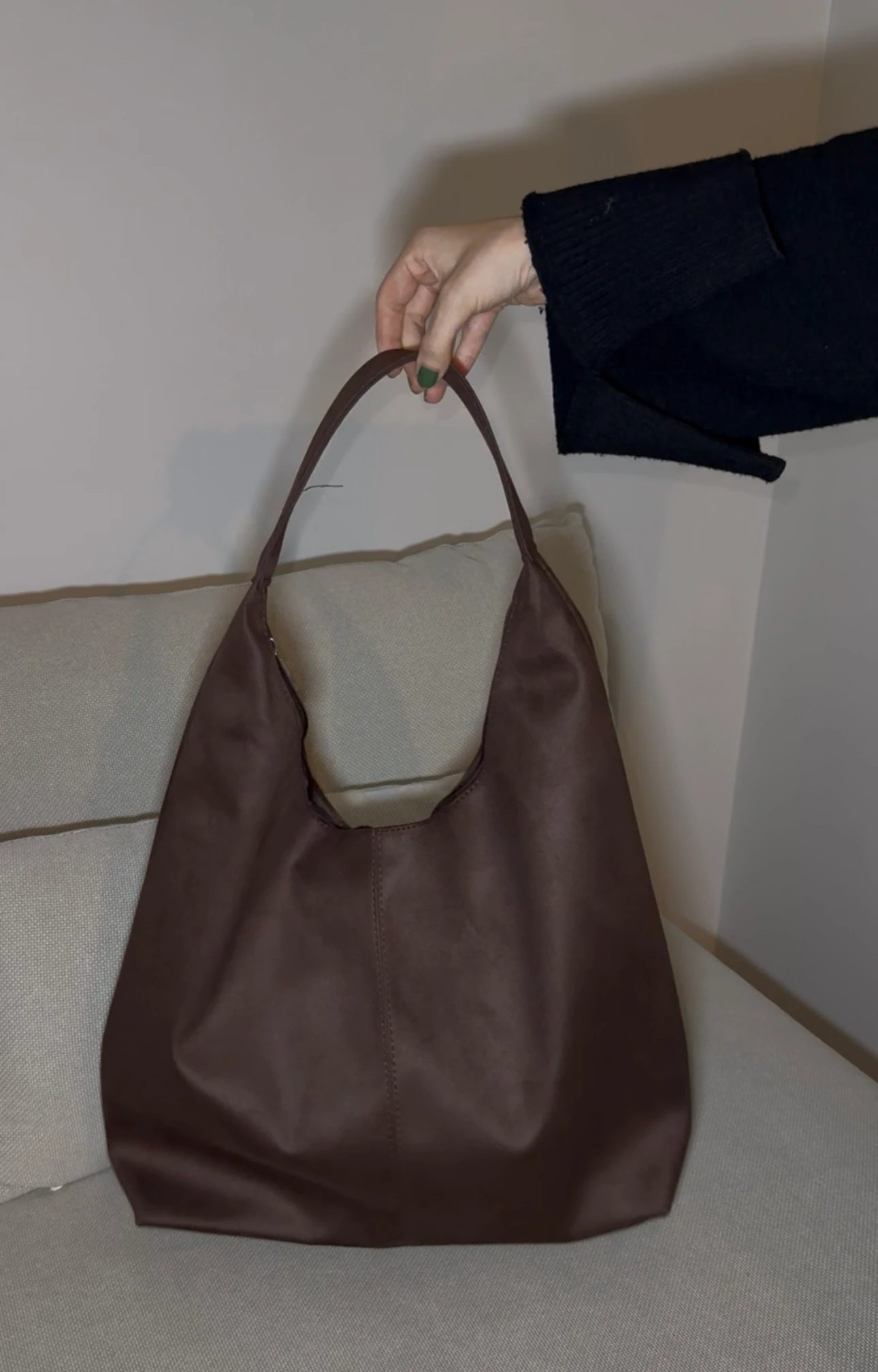 Liraé - Süet Kahverengi