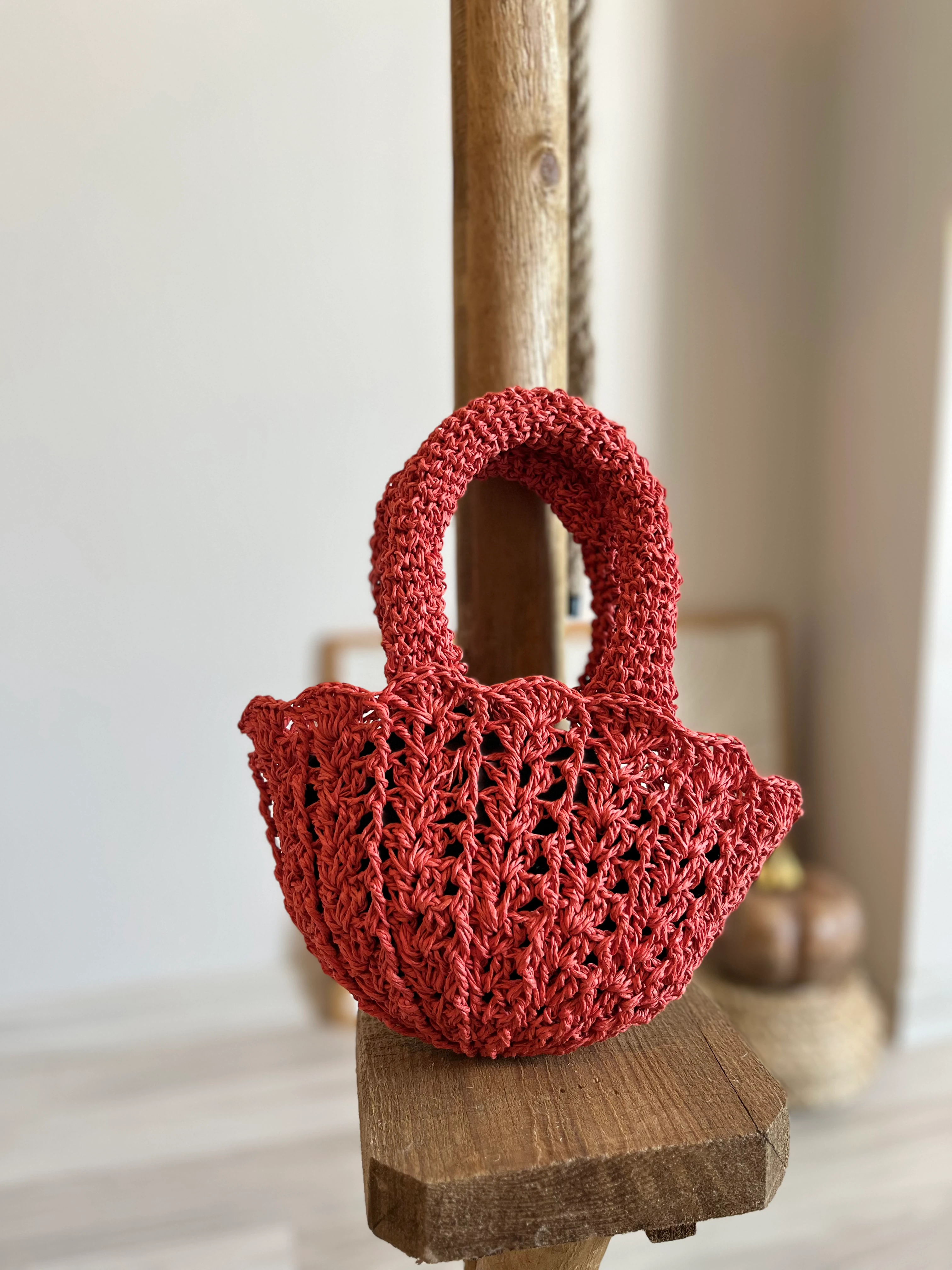 Mini İstiridye Yazlık El Çantası 