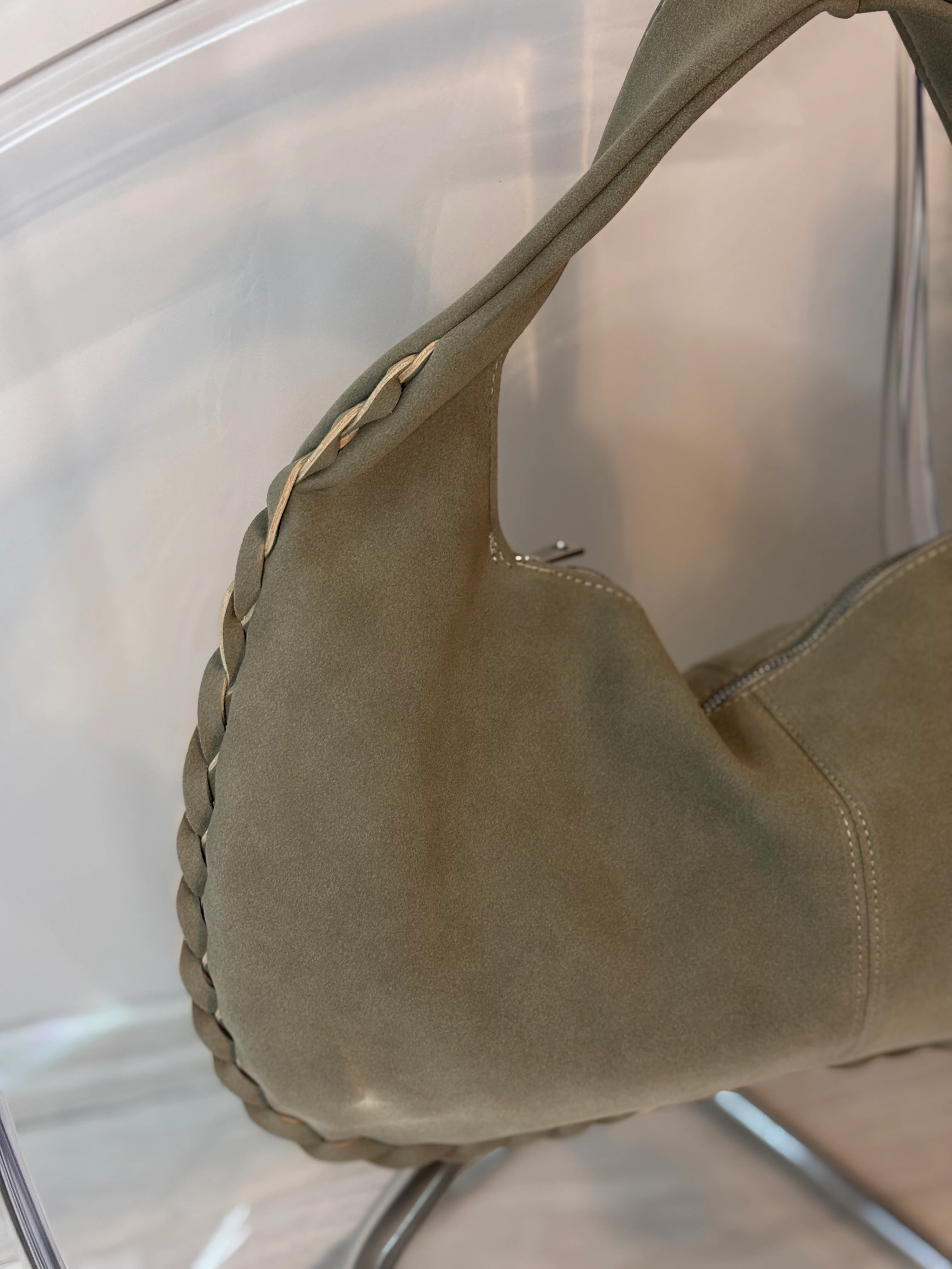 Veloura - Soft soğuk bej Haki