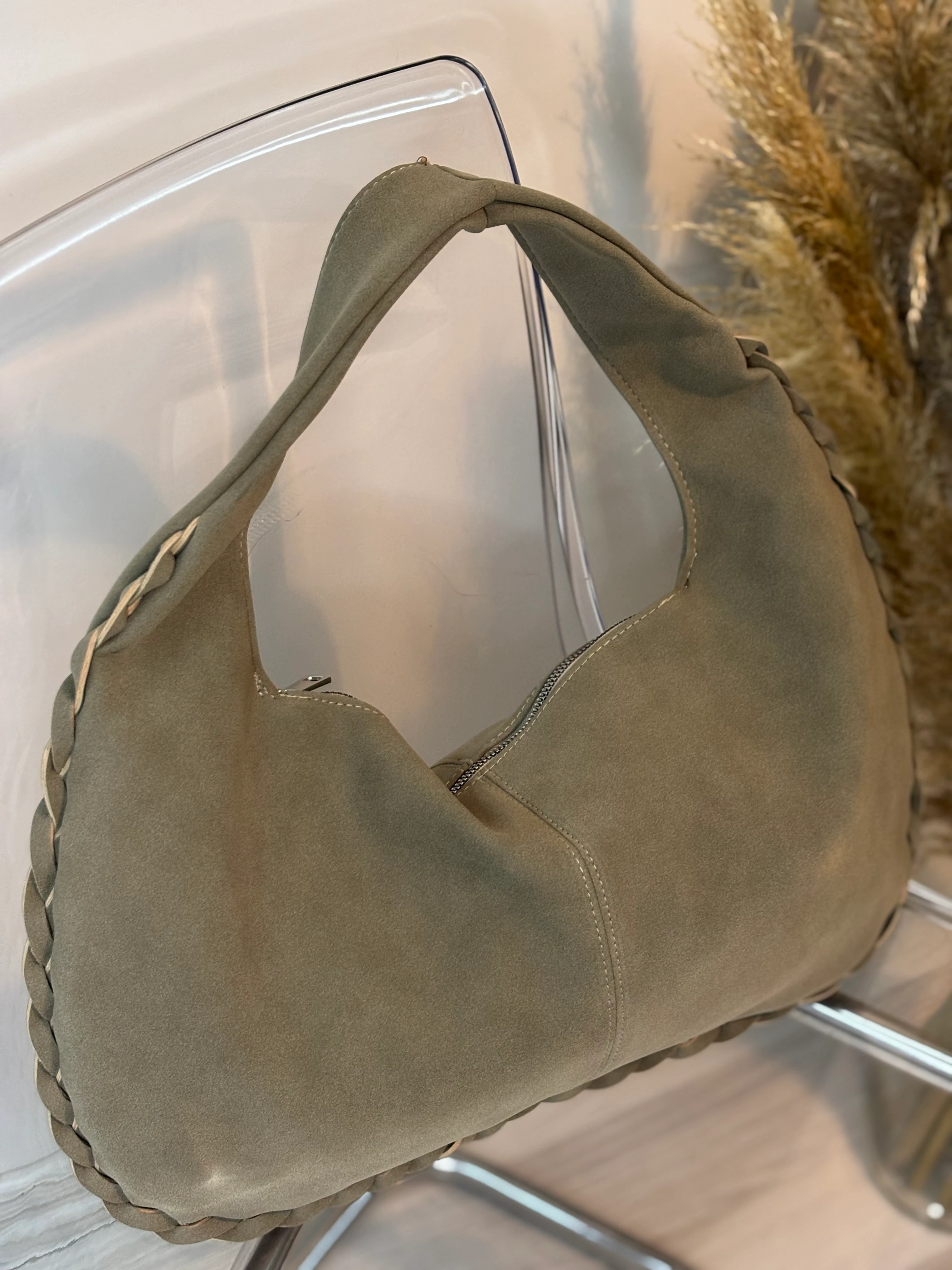 Veloura - Soft soğuk bej Haki