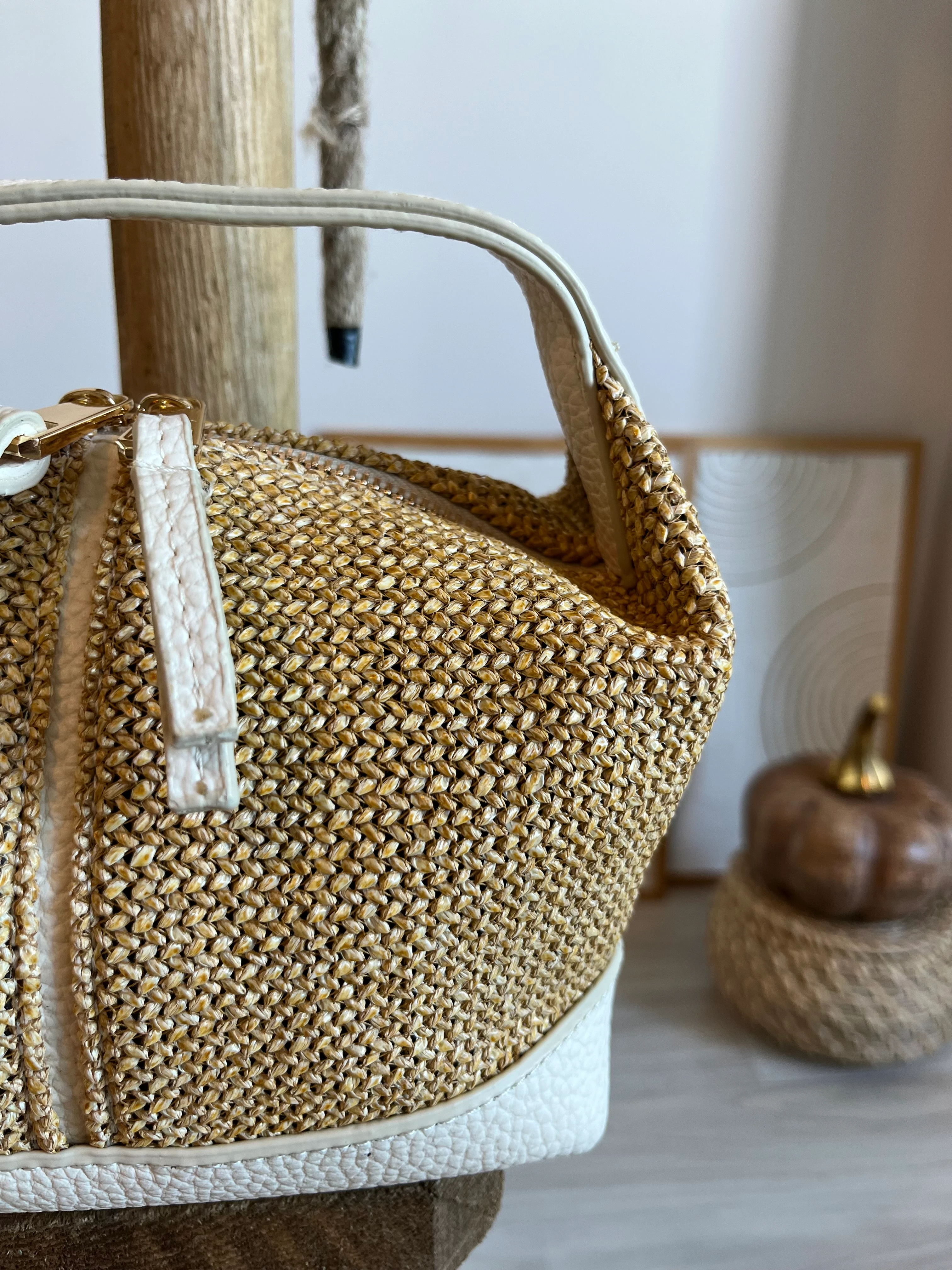 Dokulu El Çantası Hasır