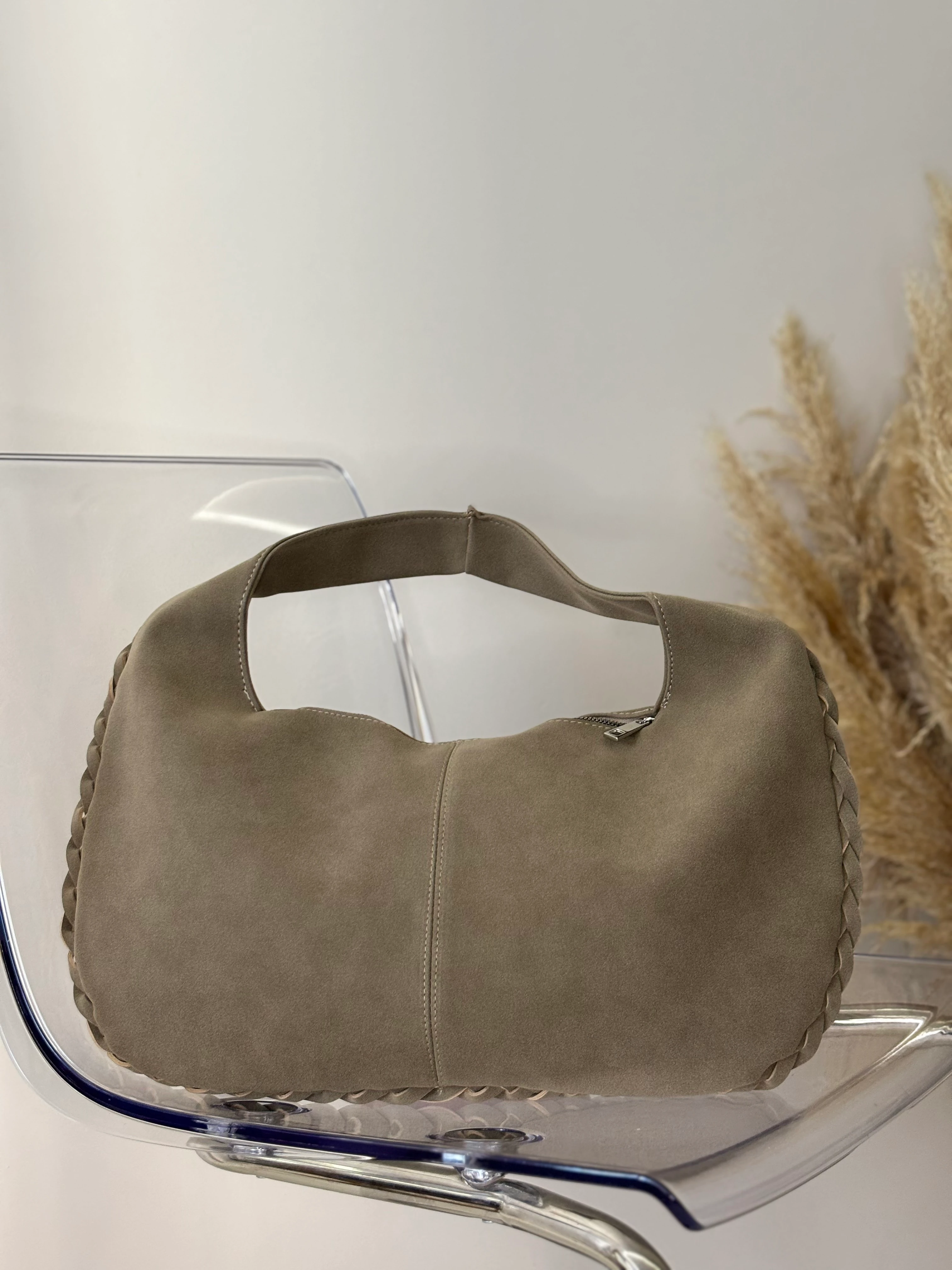 Veloura - Soft soğuk bej Haki