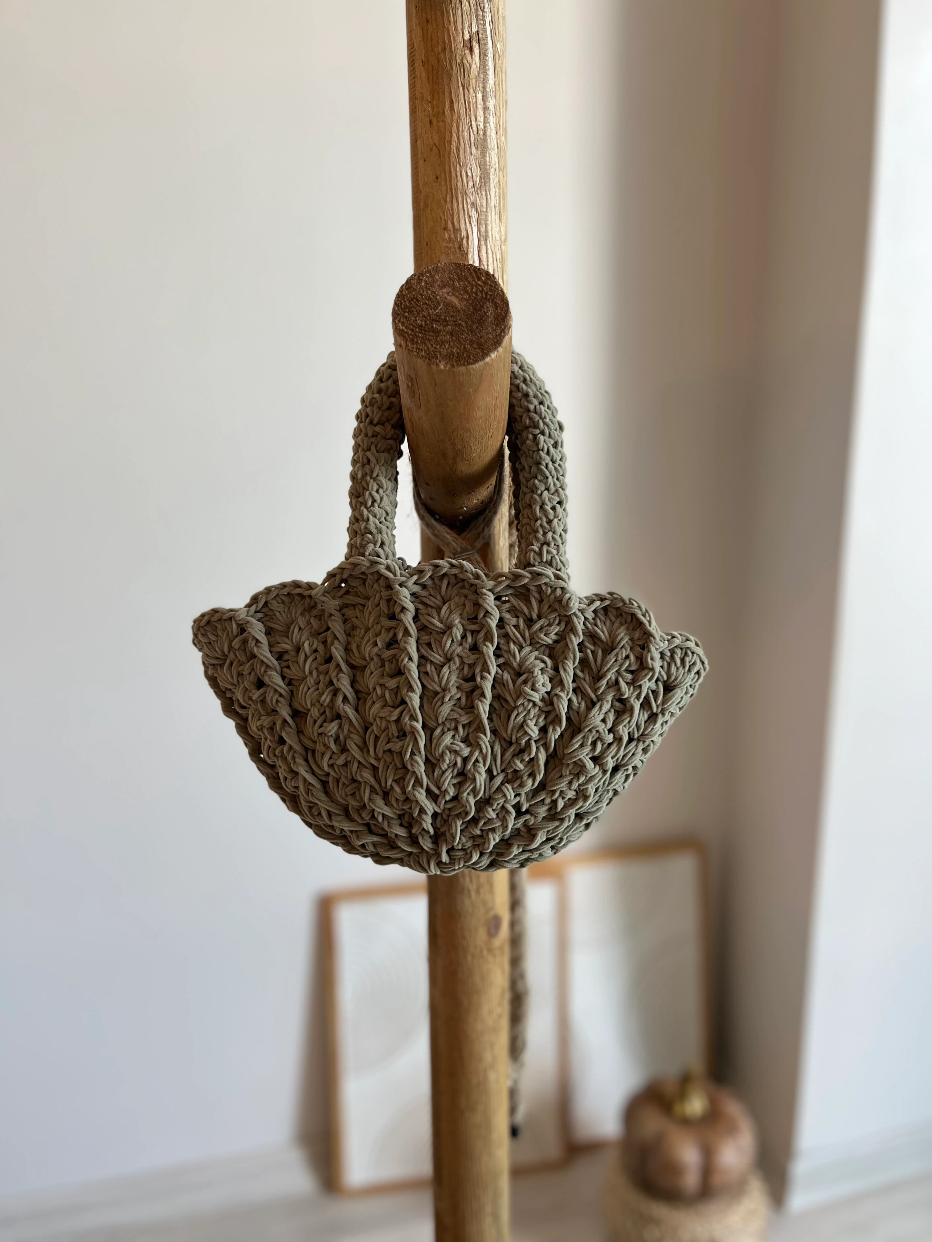 Mini İstiridye Yazlık El Çantası 