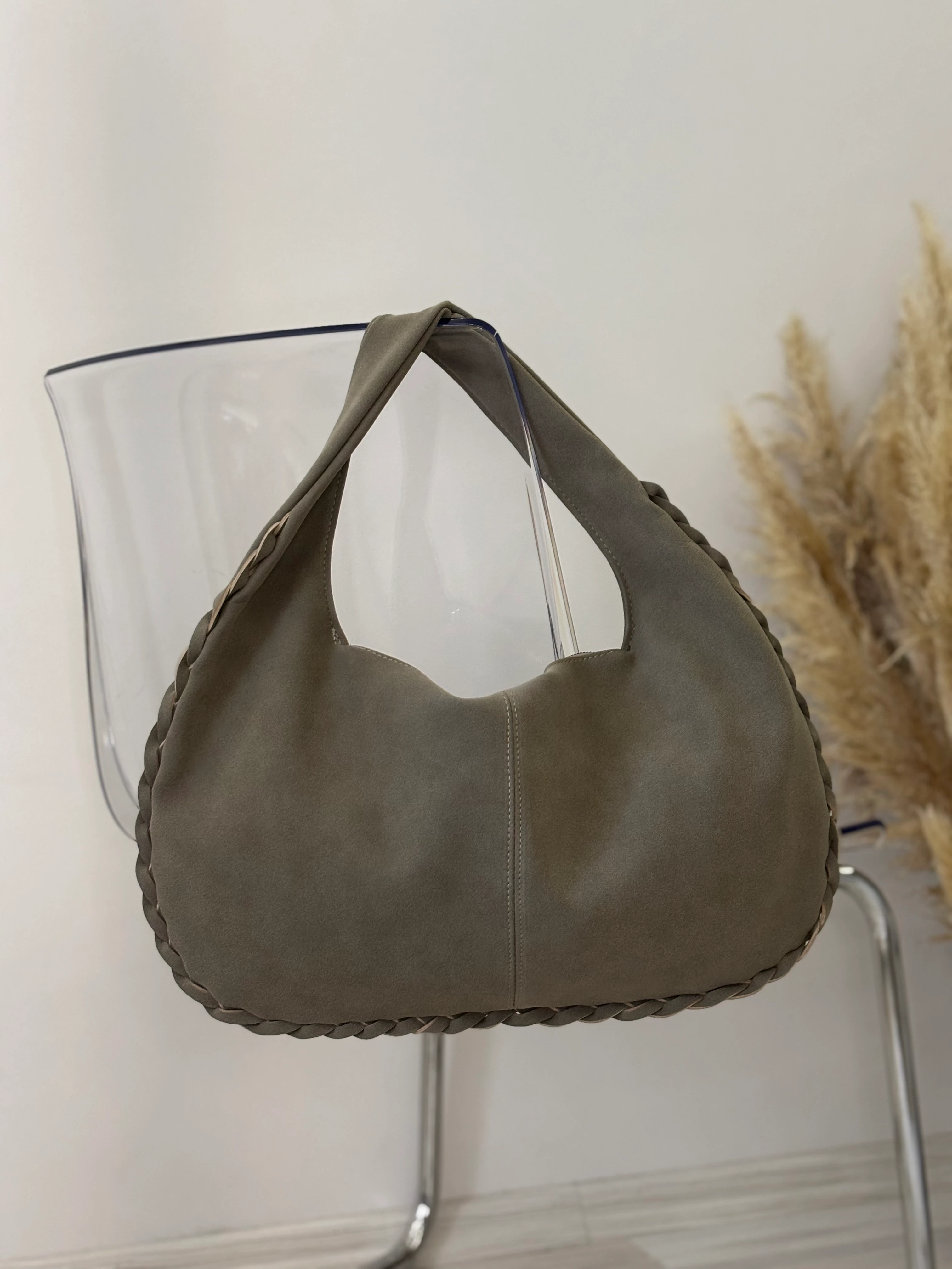 Veloura - Soft soğuk bej Haki