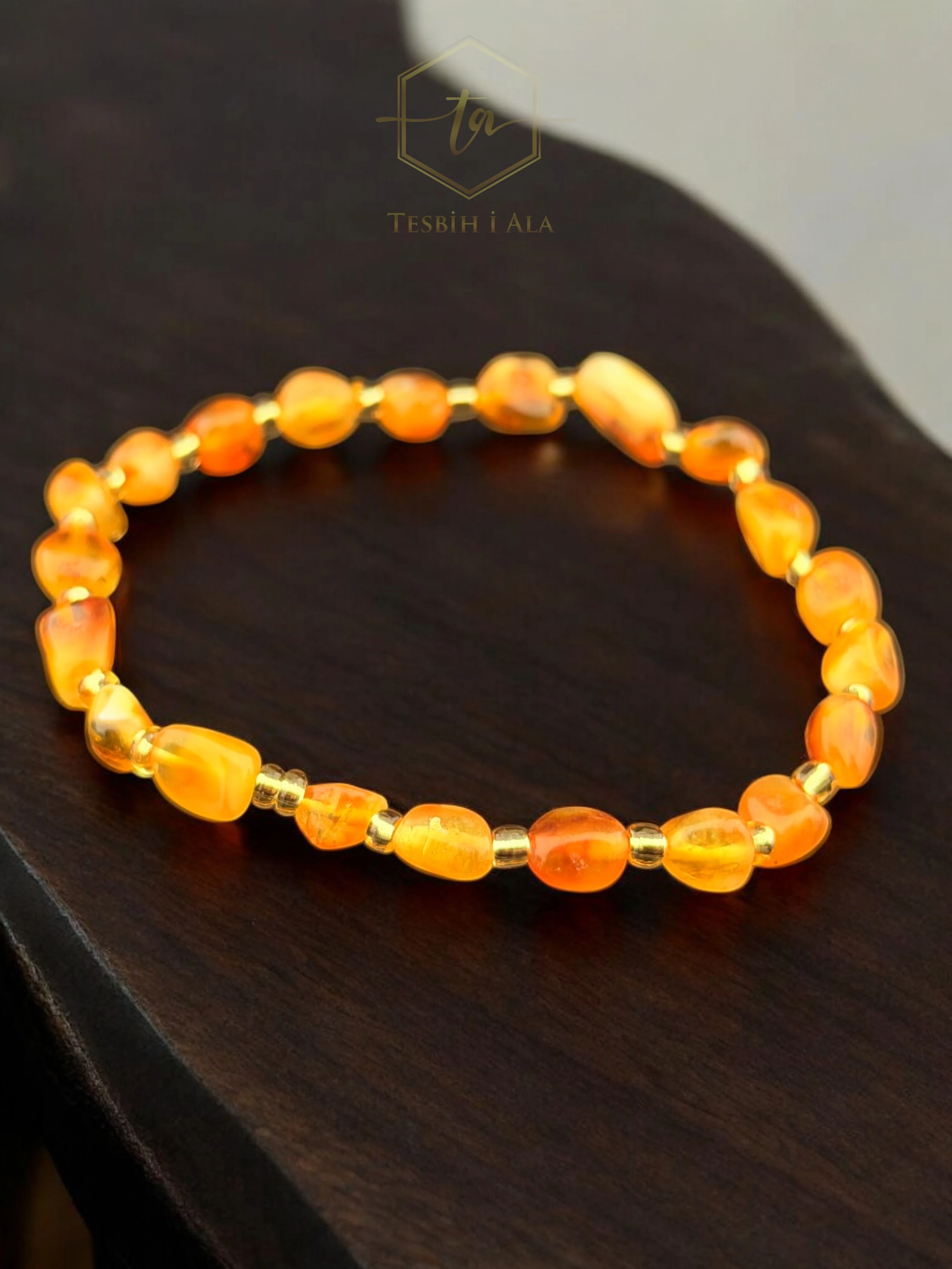 Doğal Kehribar Bileklik 