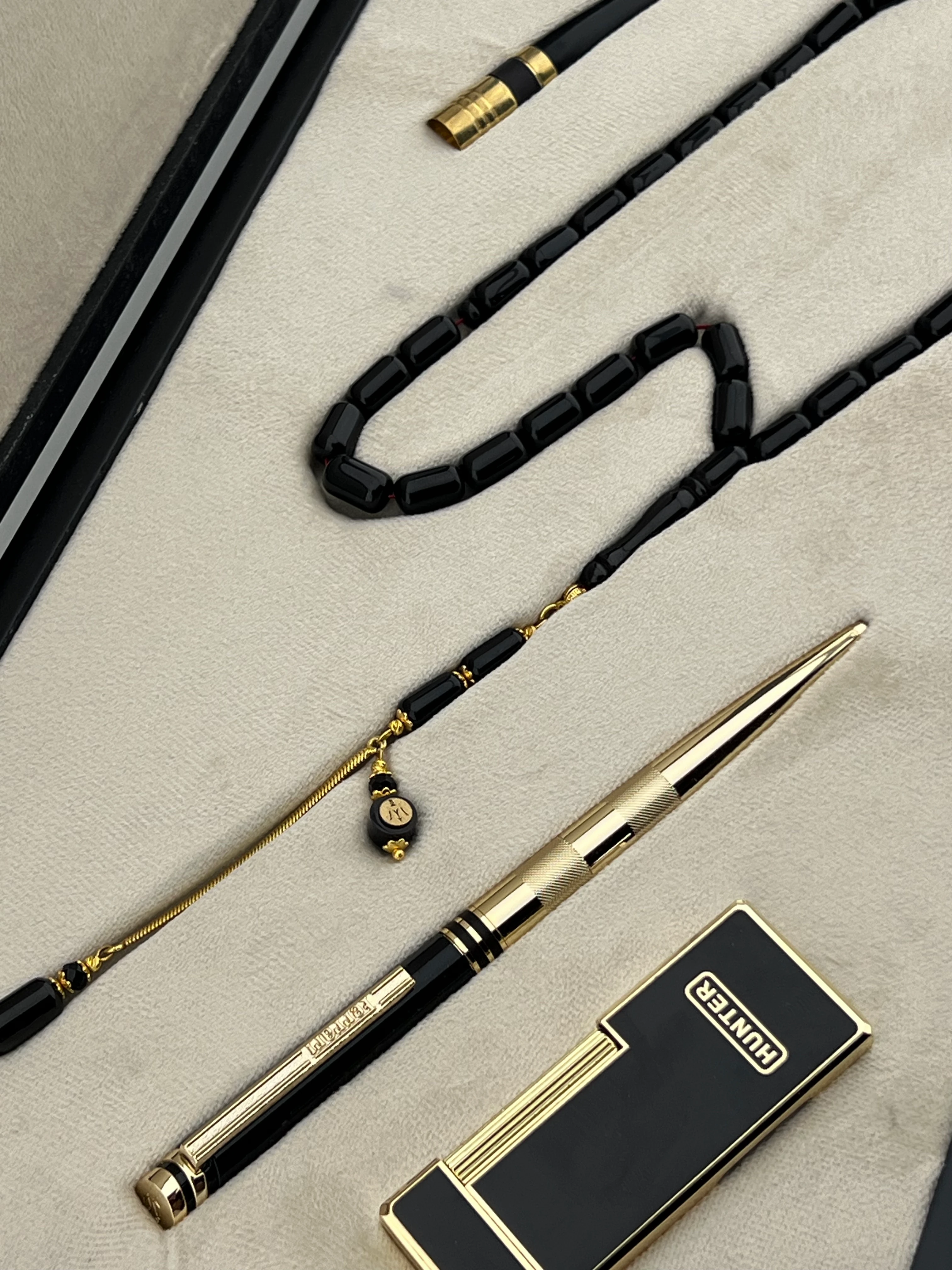 Özel Tasarım Erzurum Oltu Taşı Seti