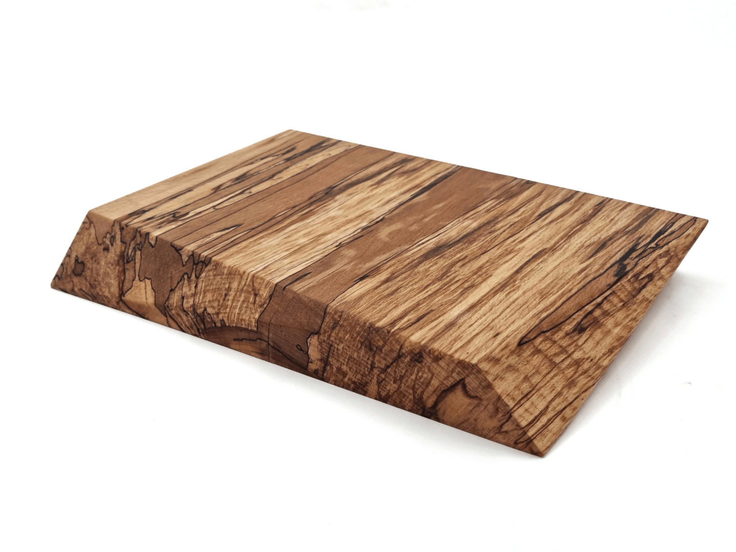 Thick Edge Design Cutting Board In Spalted Beech