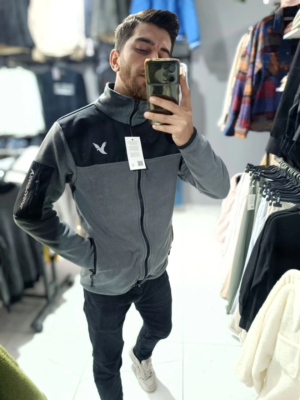 POLAR CEKET HIRKA - ANTRASİT