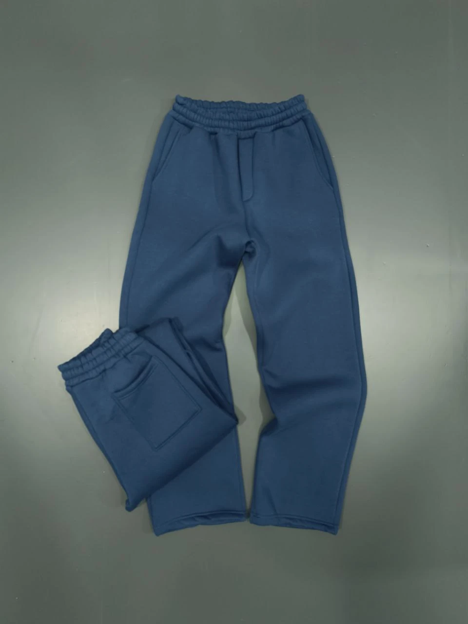 3 İPLİK ŞARDONLU KOPAKT PENYE BAGGY EŞOFMAN - LACİVERT