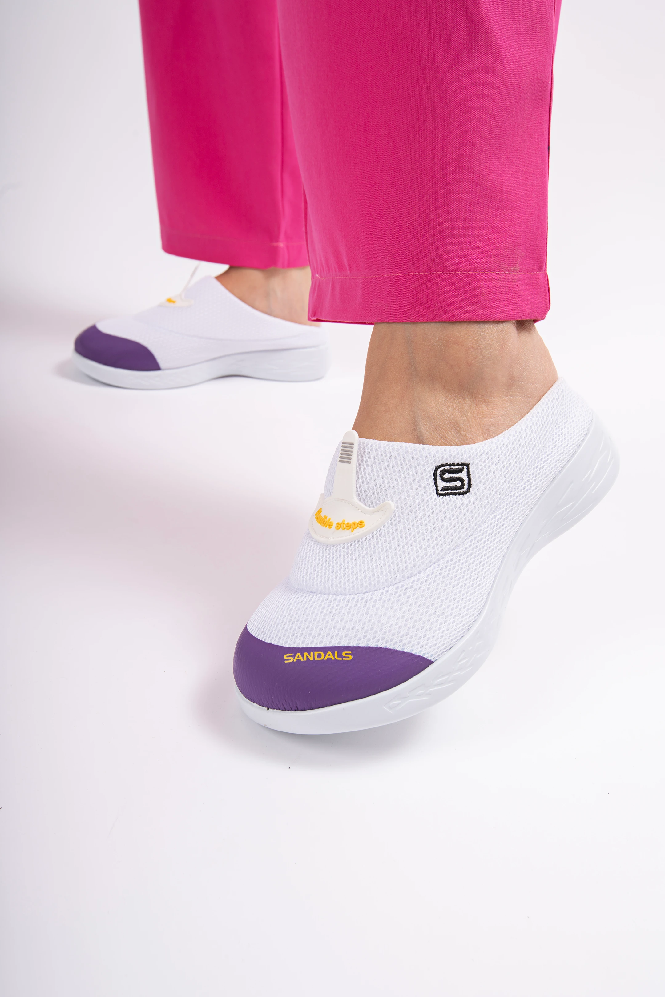 Sandal Spor Kadın Kaymaz Taban Ortopedik File Sabo Terlik SS001-0258