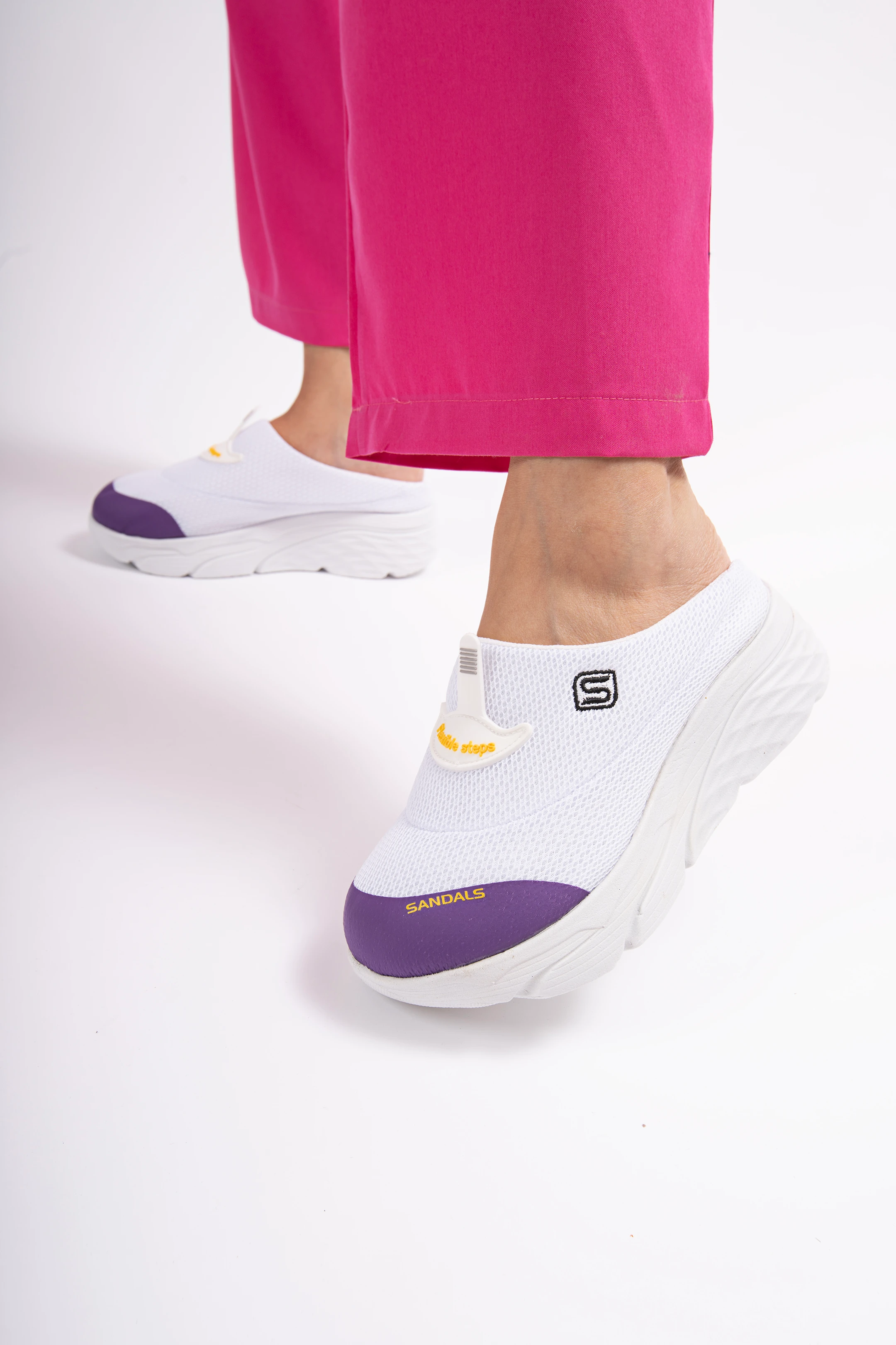 Sandal Spor Kadın Dolgu Taban Ortopedik File Sabo Doktor Hemşire Hastane Aşçı  Terlik  