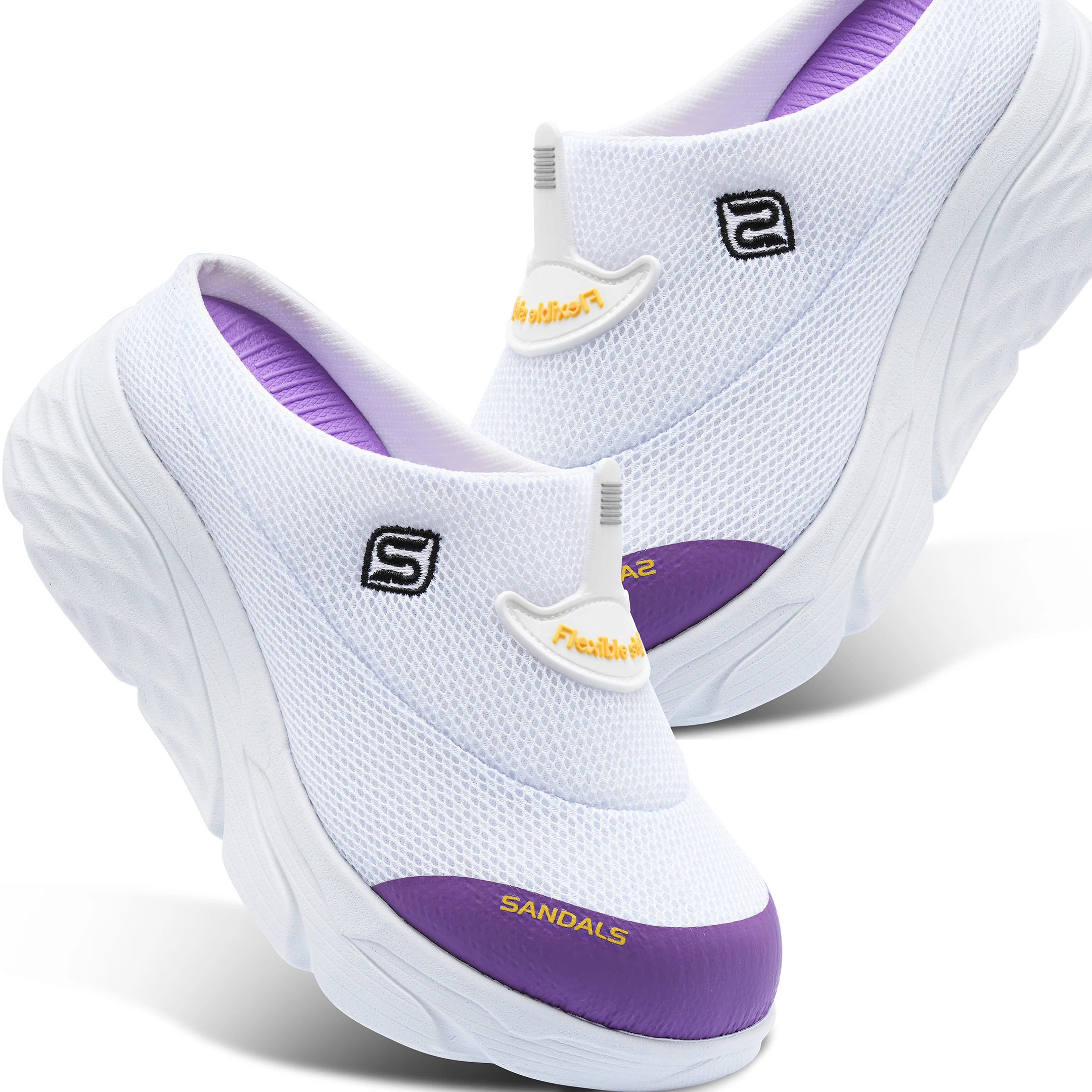 Sandal Spor Kadın Dolgu Taban Ortopedik File Sabo Doktor Hemşire Hastane Aşçı  Terlik  