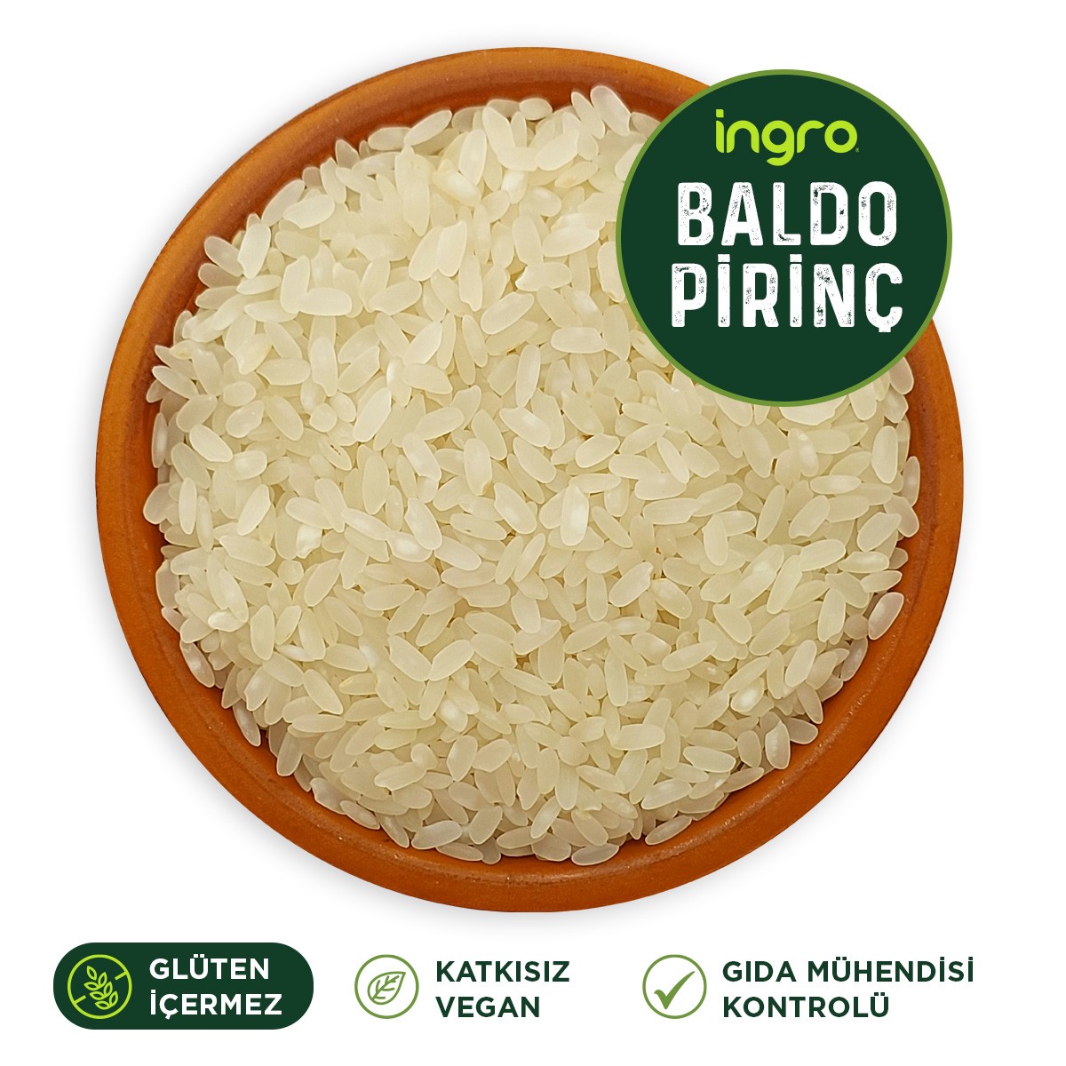 Glutensiz Baldo Pirinç 10000 gr