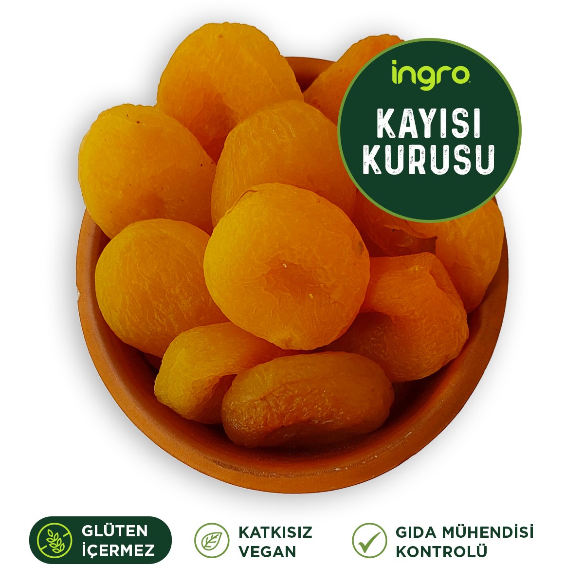 Ingro Kayısı Kurusu 500 G