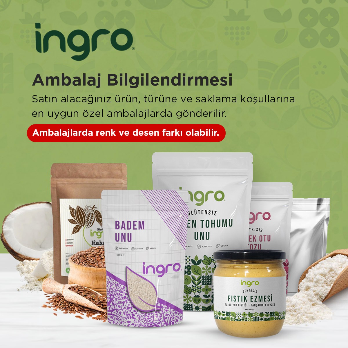 İngro Glütensiz Akdarı İrmiği