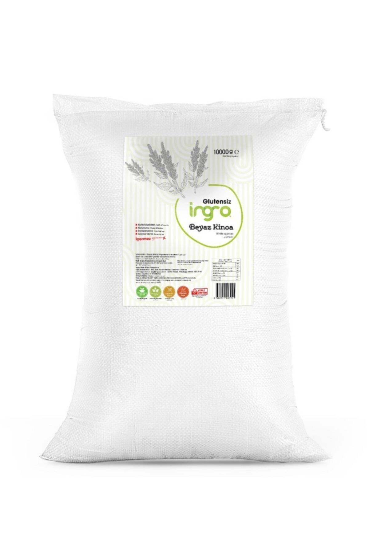 Glutensiz Beyaz Kinoa 10000 G