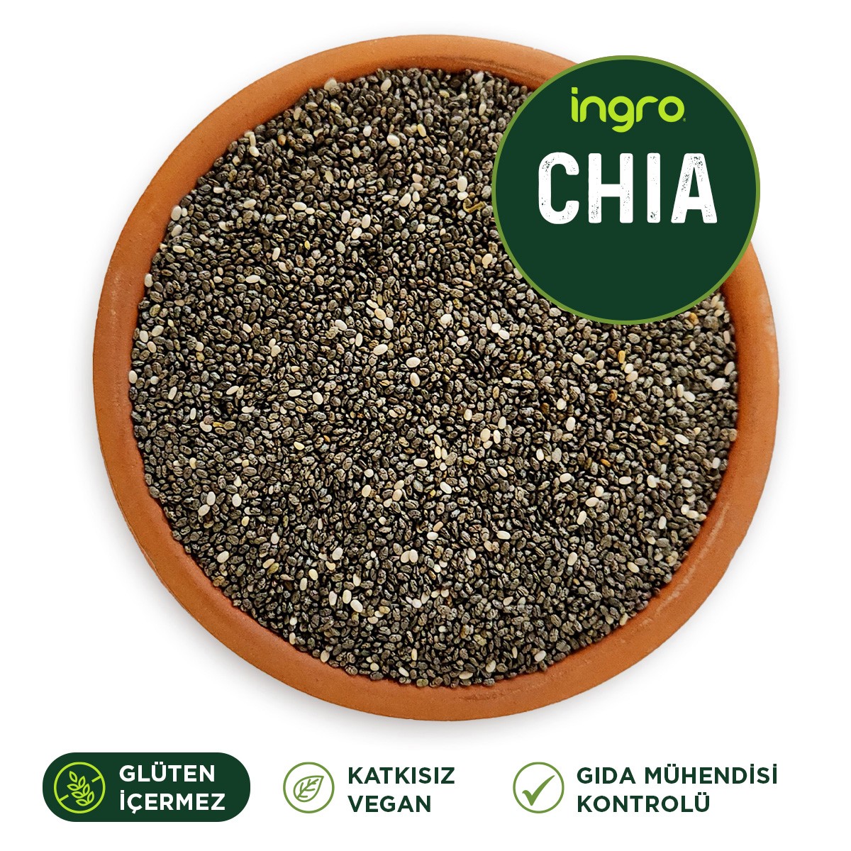 Glutensiz Chia Tohumu 1000 G