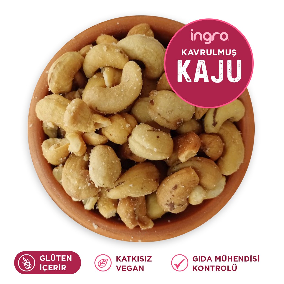 Ingro Kaju Fıstığı Kavrulmuş 250 G