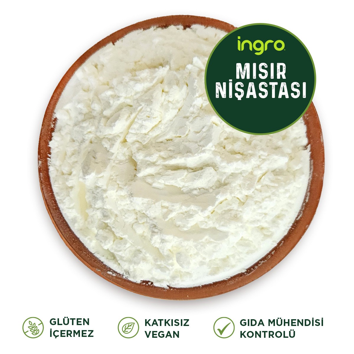 Glutensiz Mısır Nişastası 5000 G