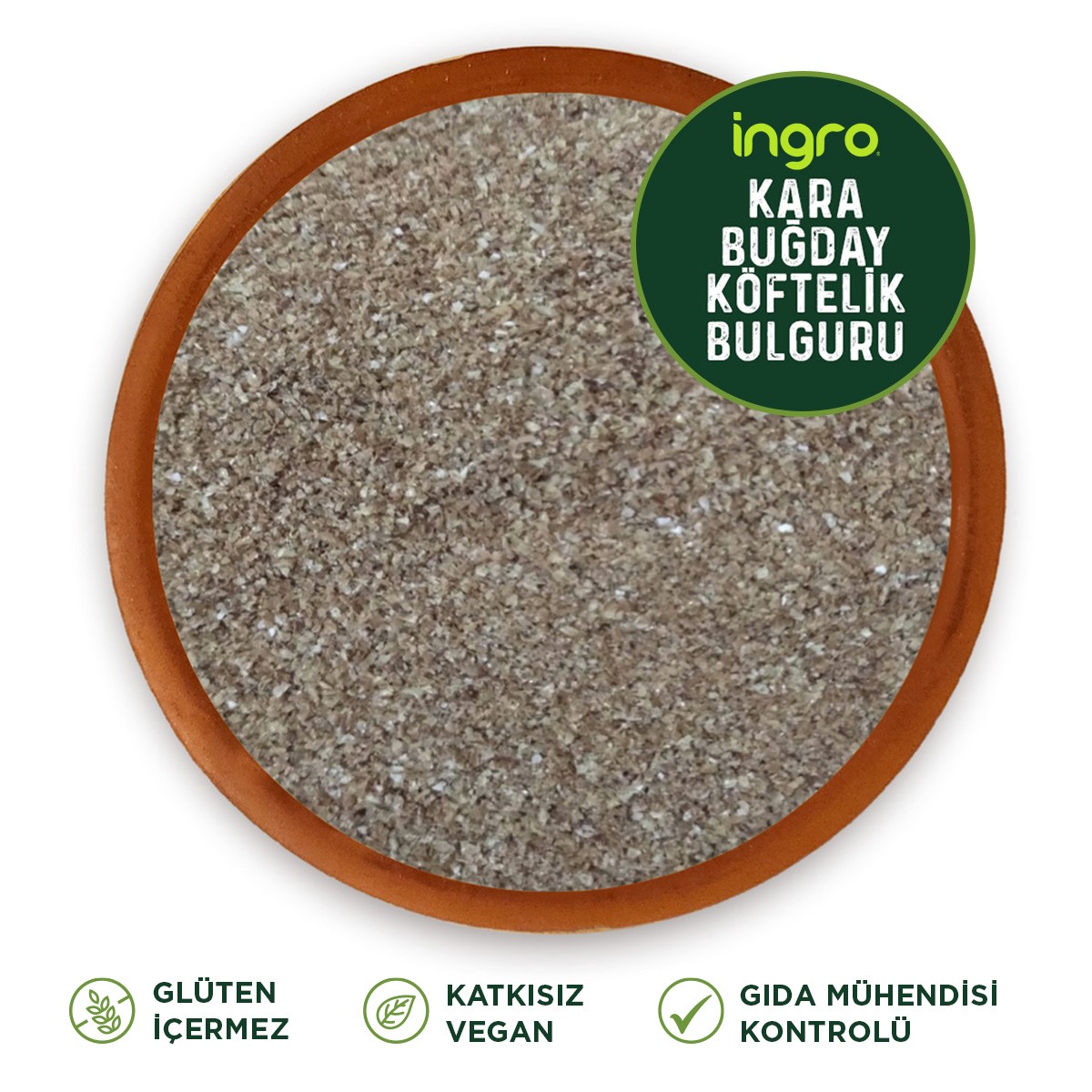 Ingro Glutensiz Karabuğday Köftelik Bulguru 10000 G